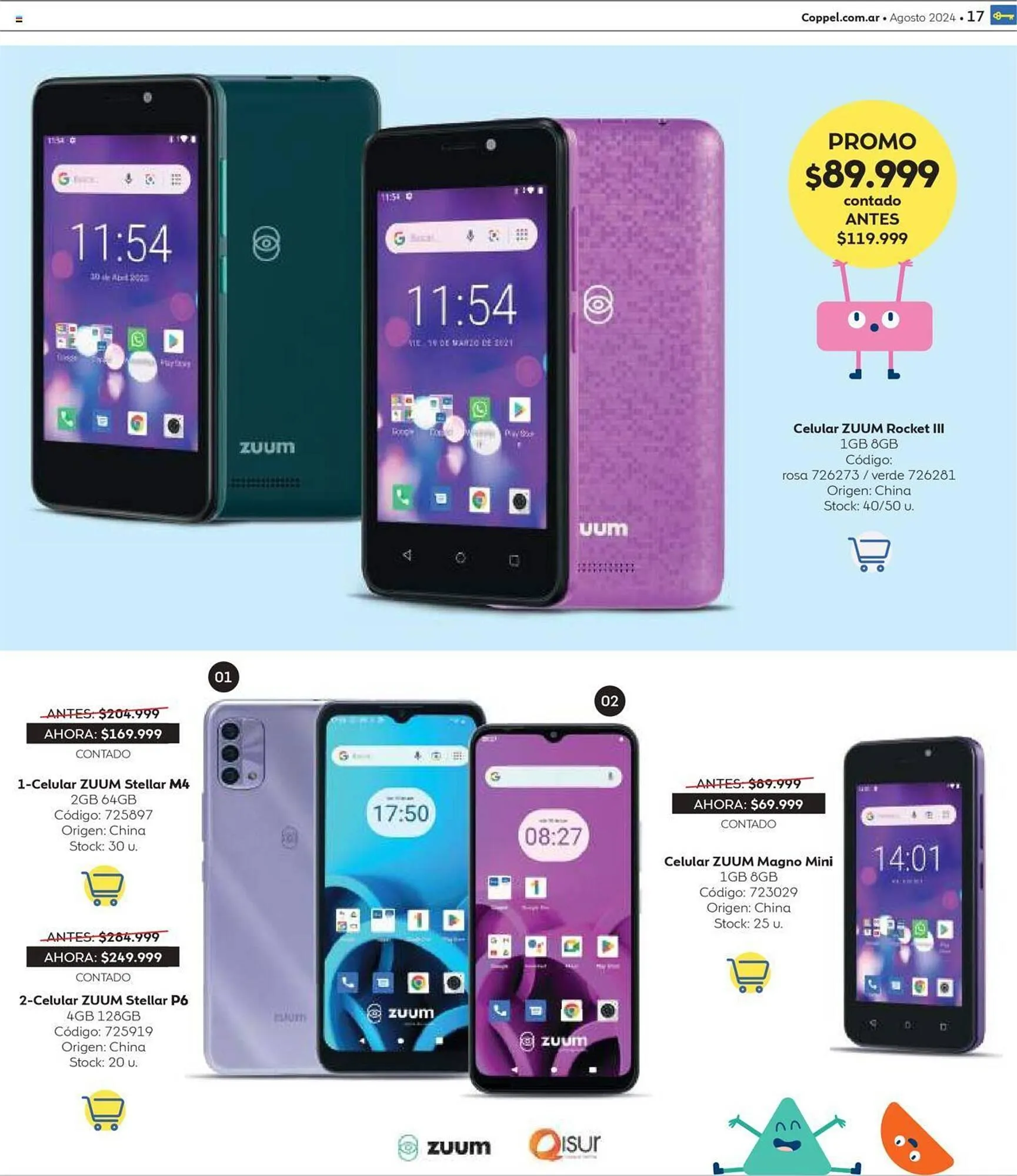 Ofertas de Catálogo Coppel 1 de agosto al 31 de agosto 2024 - Página 17 del catálogo