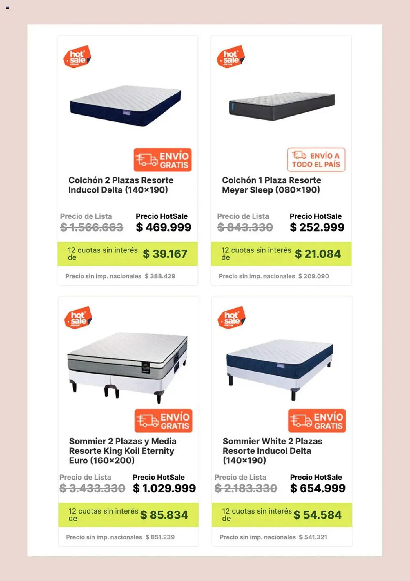 Ofertas de Catálogo Sommier Center 12 de mayo al 15 de mayo 2025 - Página 5 del catálogo