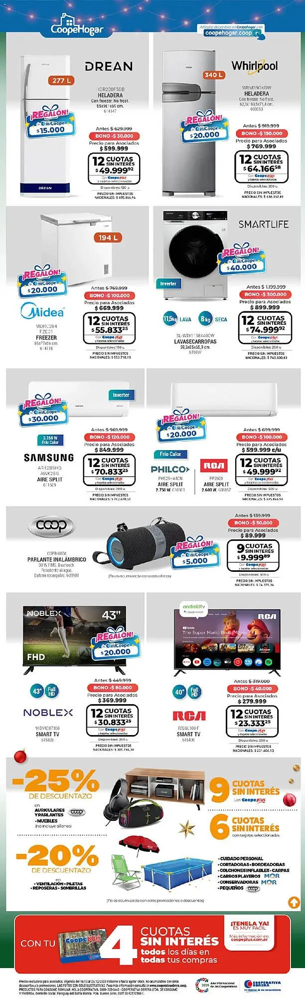 Ofertas de Catálogo Cooperativa Obrera 18 de diciembre al 25 de diciembre 2025 - Página 8 del catálogo