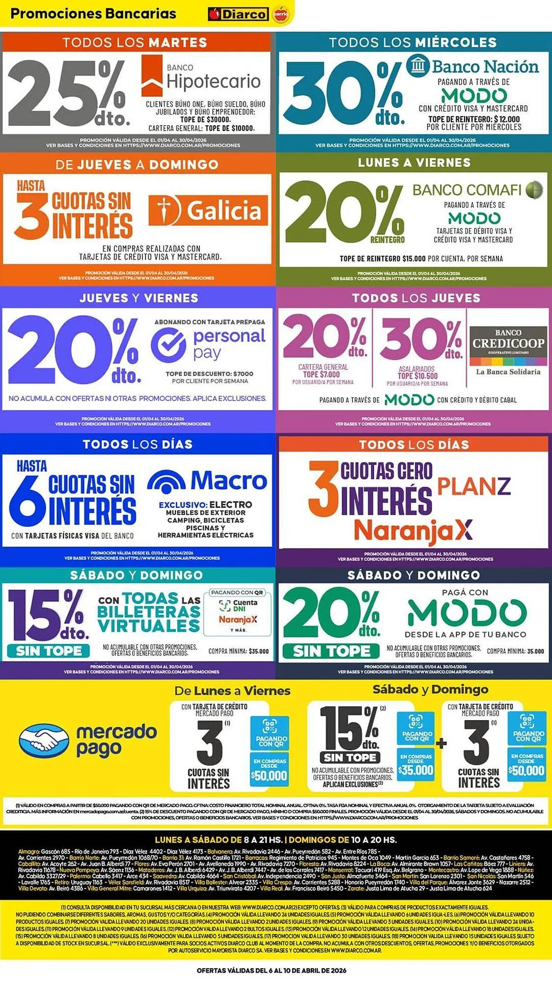Ofertas de Catálogo Diarco 6 de abril al 10 de abril 2026 - Página 11 del catálogo