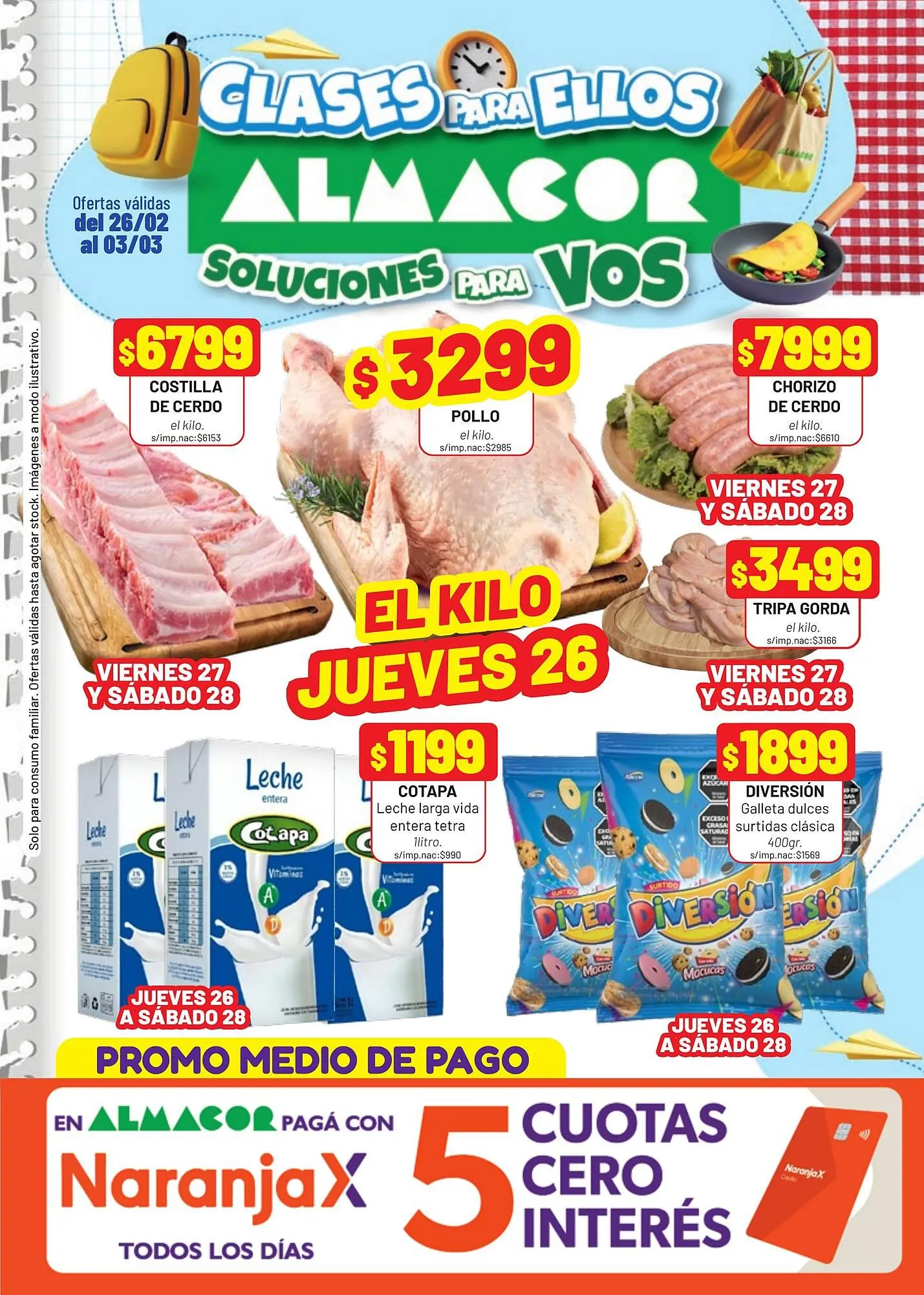 Ofertas de Catálogo Almacor 25 de febrero al 3 de marzo 2026 - Página 1 del catálogo