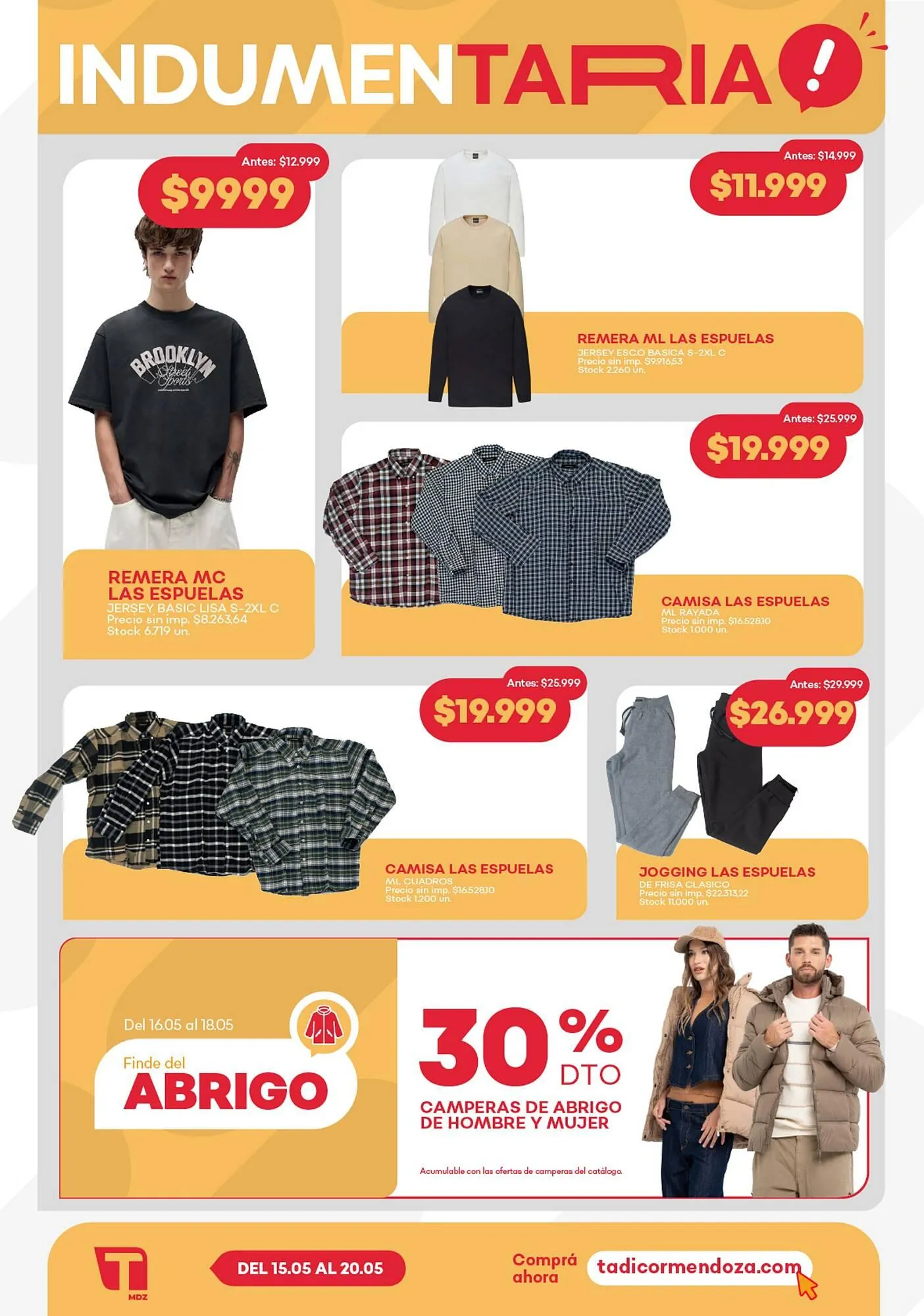 Ofertas de Catálogo Supermercados Tadicor 14 de mayo al 20 de mayo 2025 - Página 11 del catálogo