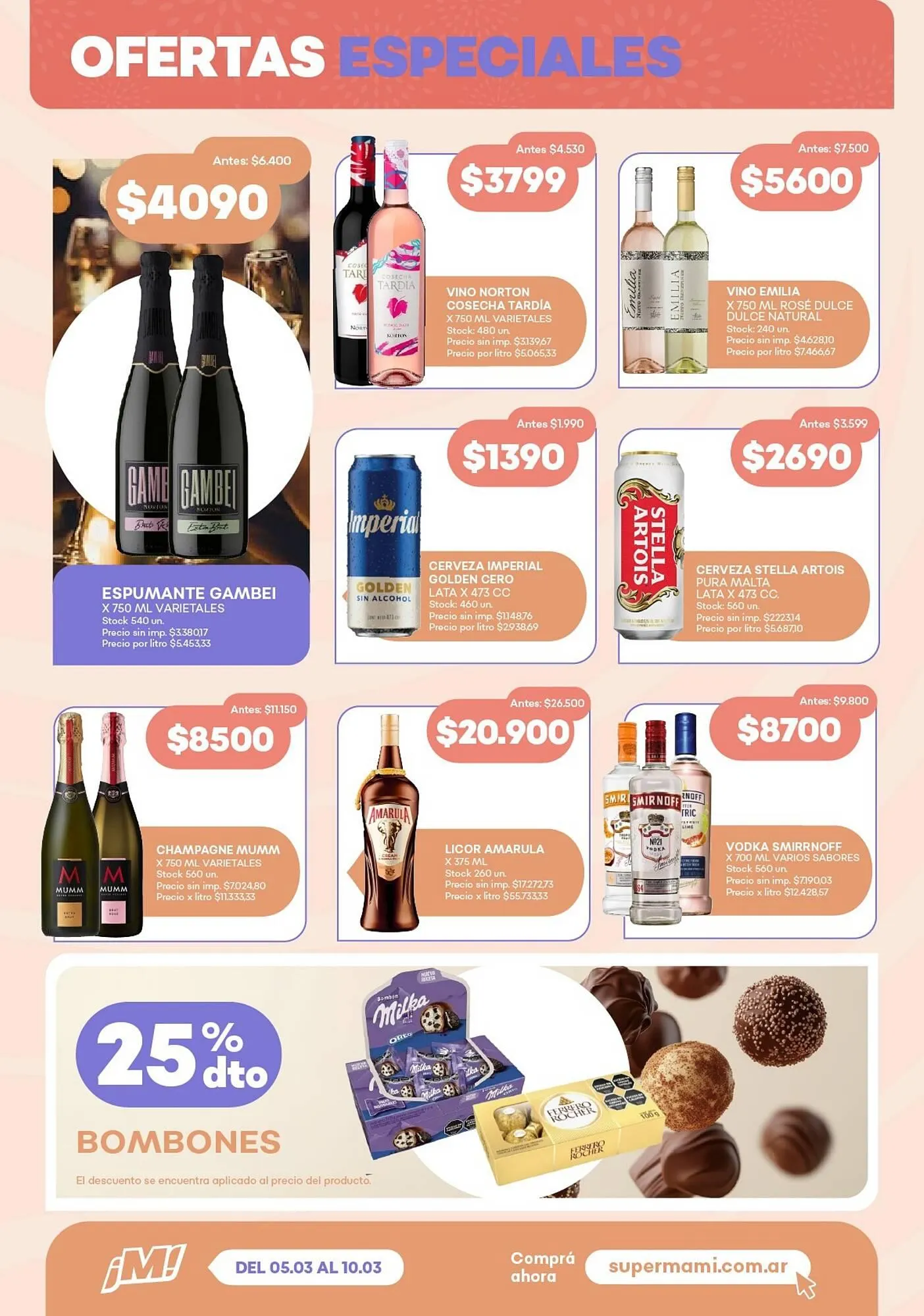 Ofertas de Catálogo Super MAMI 5 de marzo al 10 de marzo 2026 - Página 11 del catálogo
