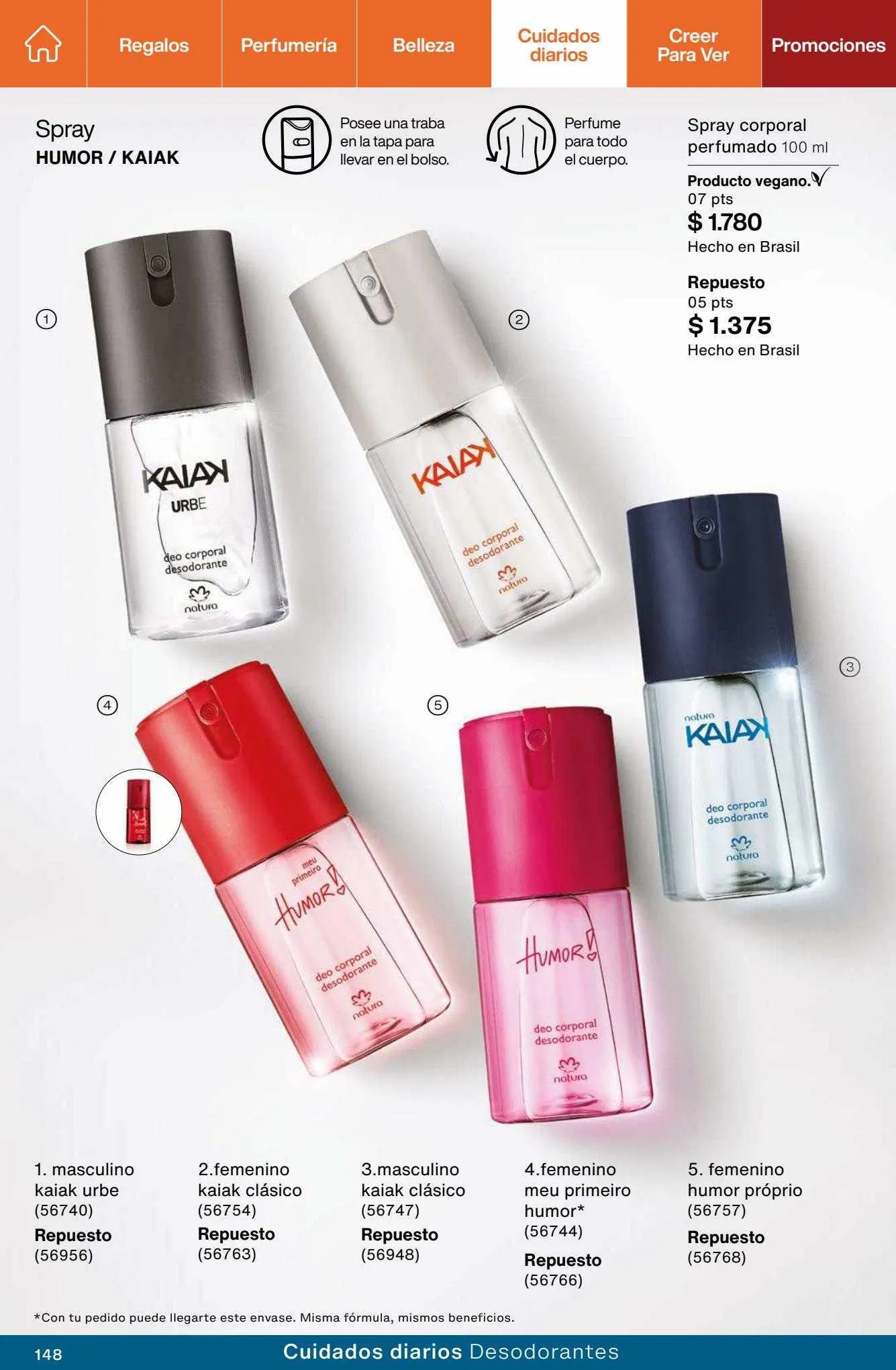 Ofertas de Catálogo Natura 7 de julio al 30 de septiembre 2023 - Página 148 del catálogo