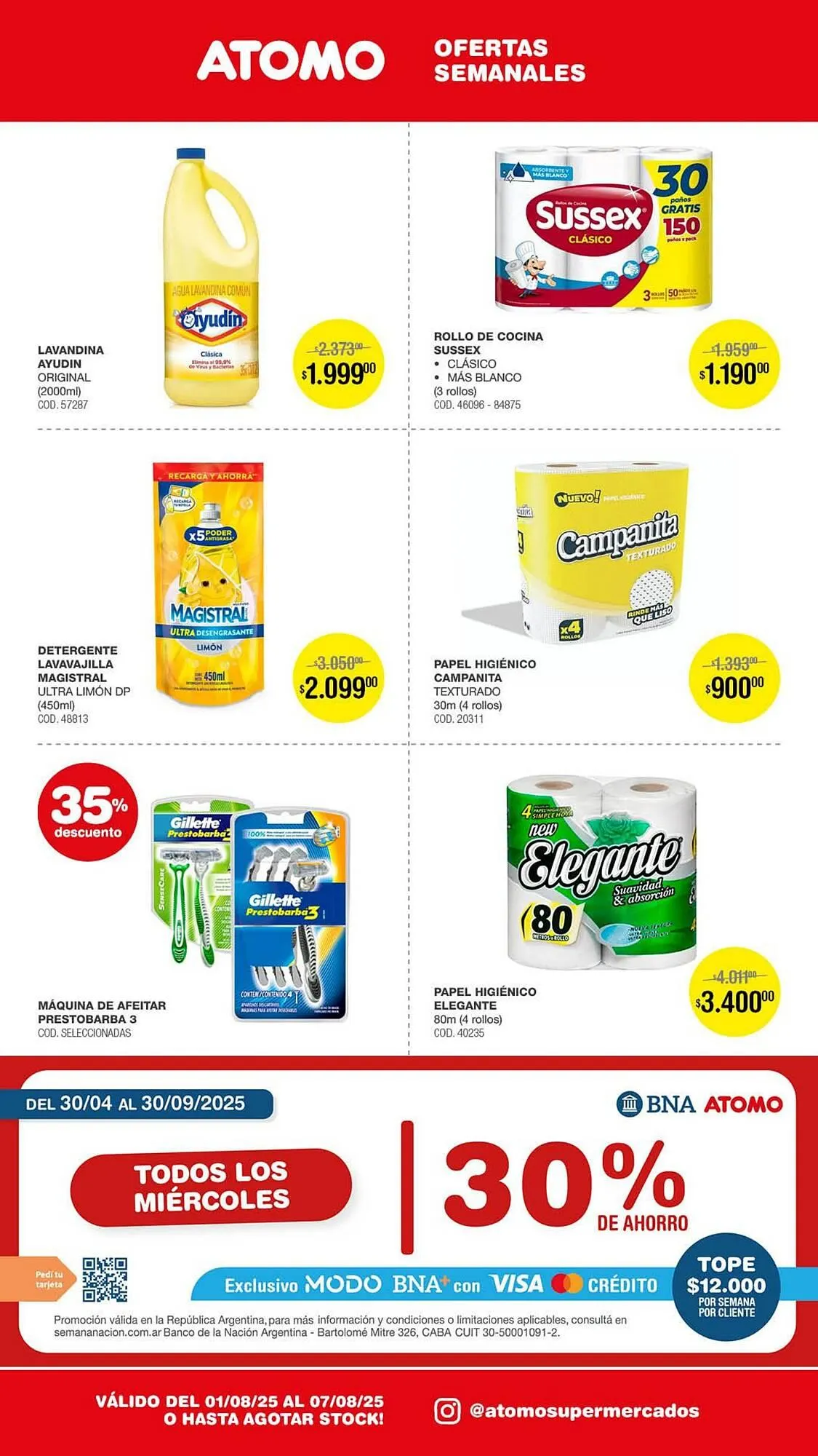 Ofertas de Catálogo Atomo Conviene 1 de agosto al 7 de agosto 2025 - Página 3 del catálogo