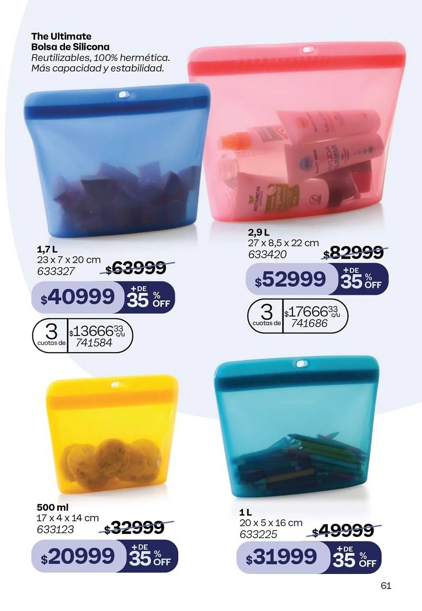 Ofertas de Catálogo Tupperware 18 de marzo al 31 de marzo 2025 - Página 62 del catálogo