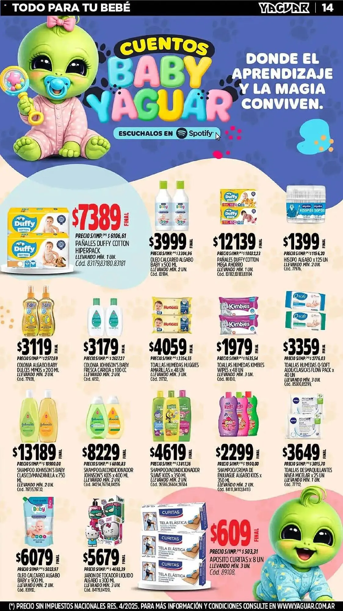 Ofertas de Catálogo Supermercados Yaguar 2 de marzo al 7 de marzo 2026 - Página 14 del catálogo