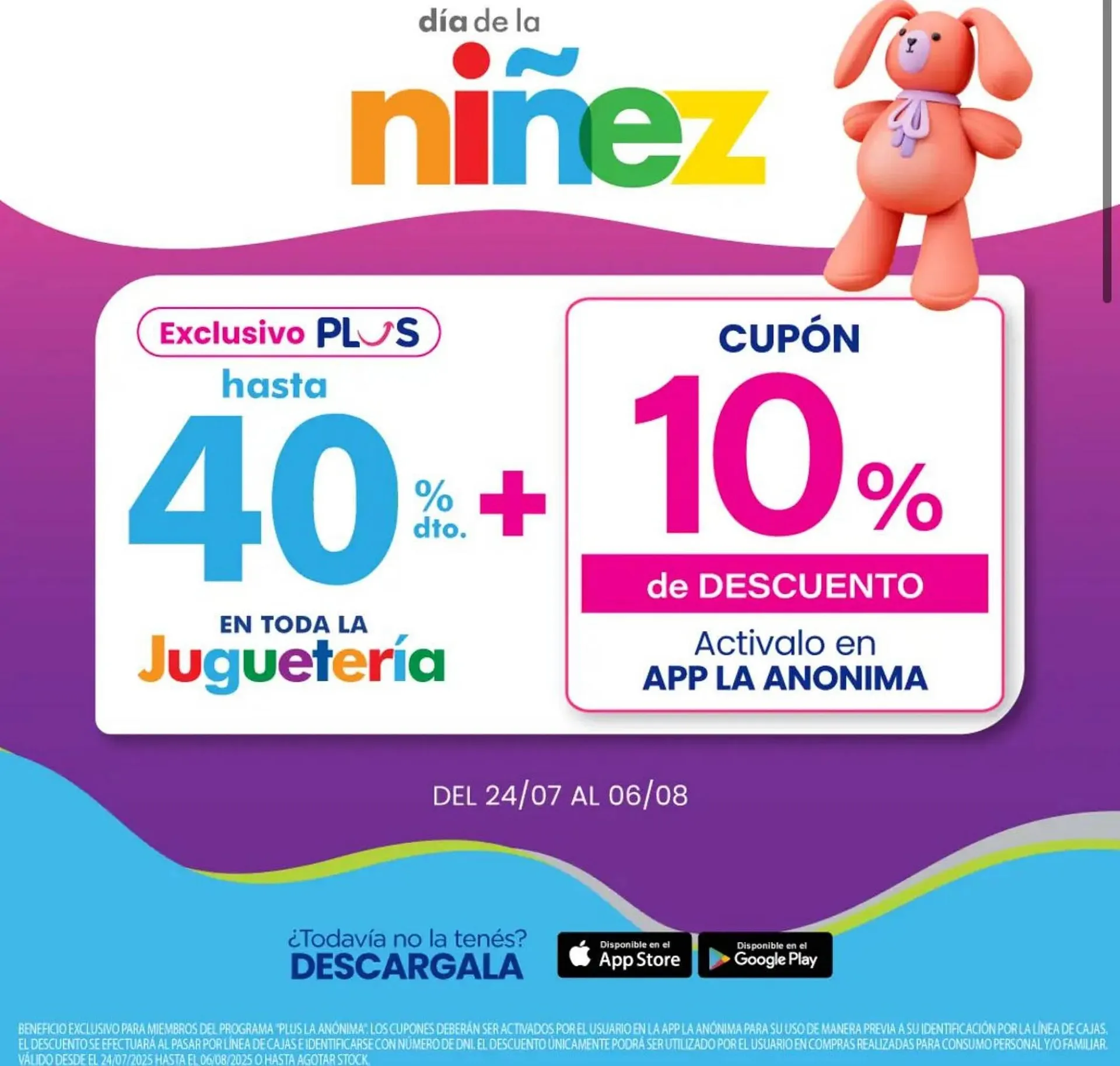 Ofertas de Catálogo La Anonima 27 de julio al 6 de agosto 2025 - Página 1 del catálogo