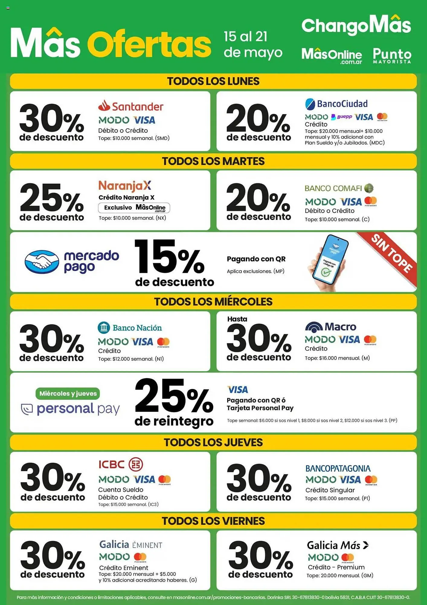 Ofertas de Catálogo Changomas 15 de mayo al 22 de mayo 2025 - Página 41 del catálogo