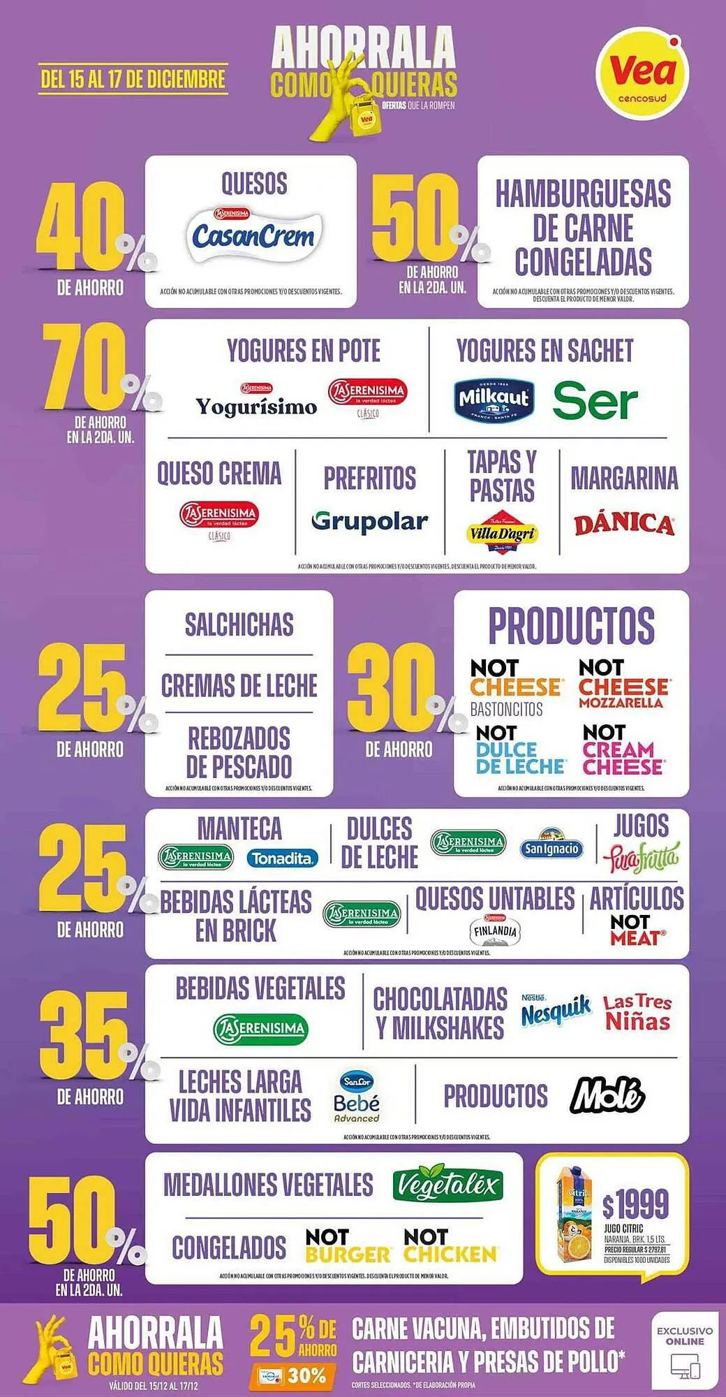 Ofertas de Catálogo Supermercados Vea 15 de diciembre al 17 de diciembre 2023 - Página 5 del catálogo