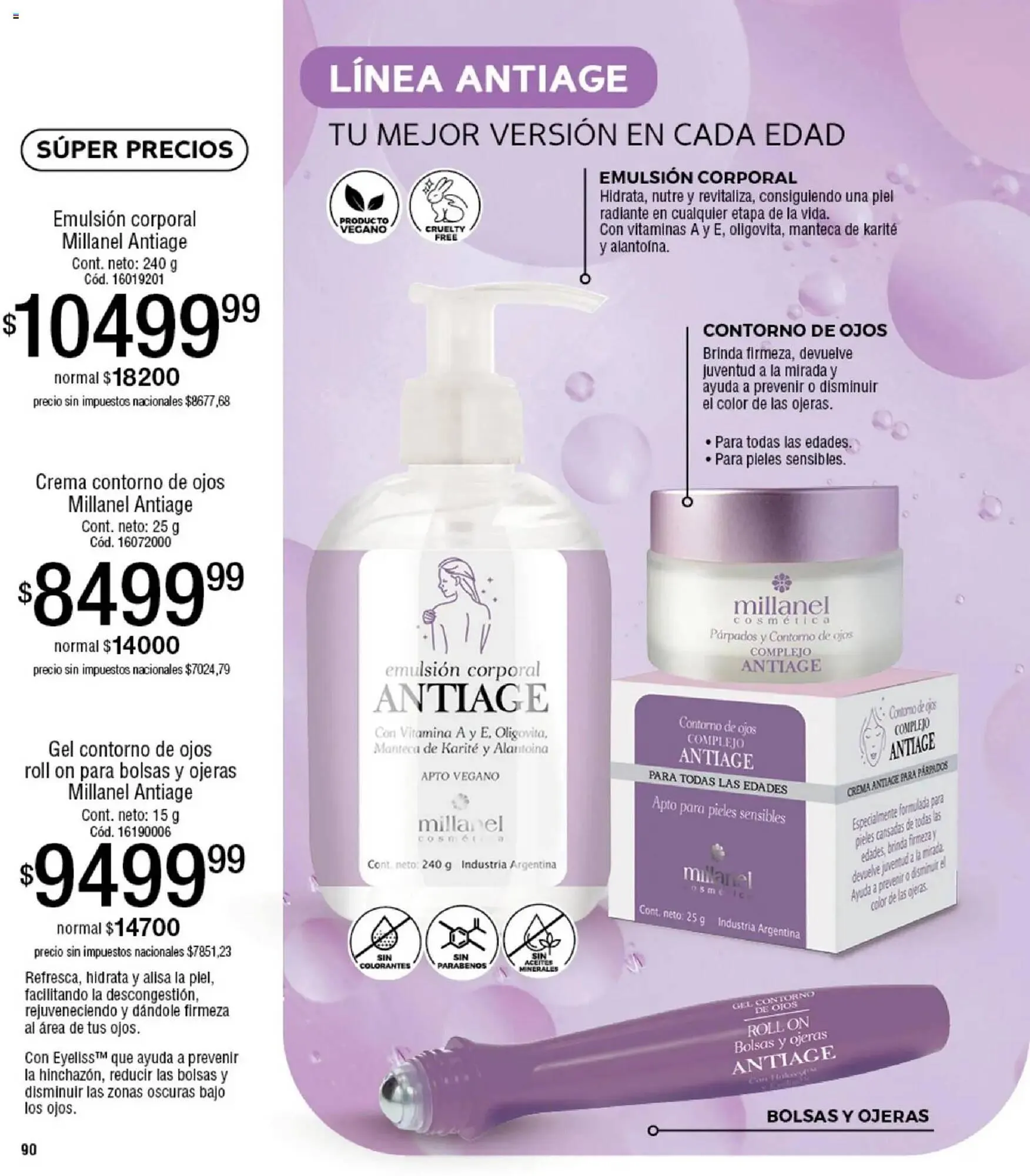 Ofertas de Catálogo Millanel Cosmética 5 de enero al 1 de febrero 2026 - Página 90 del catálogo