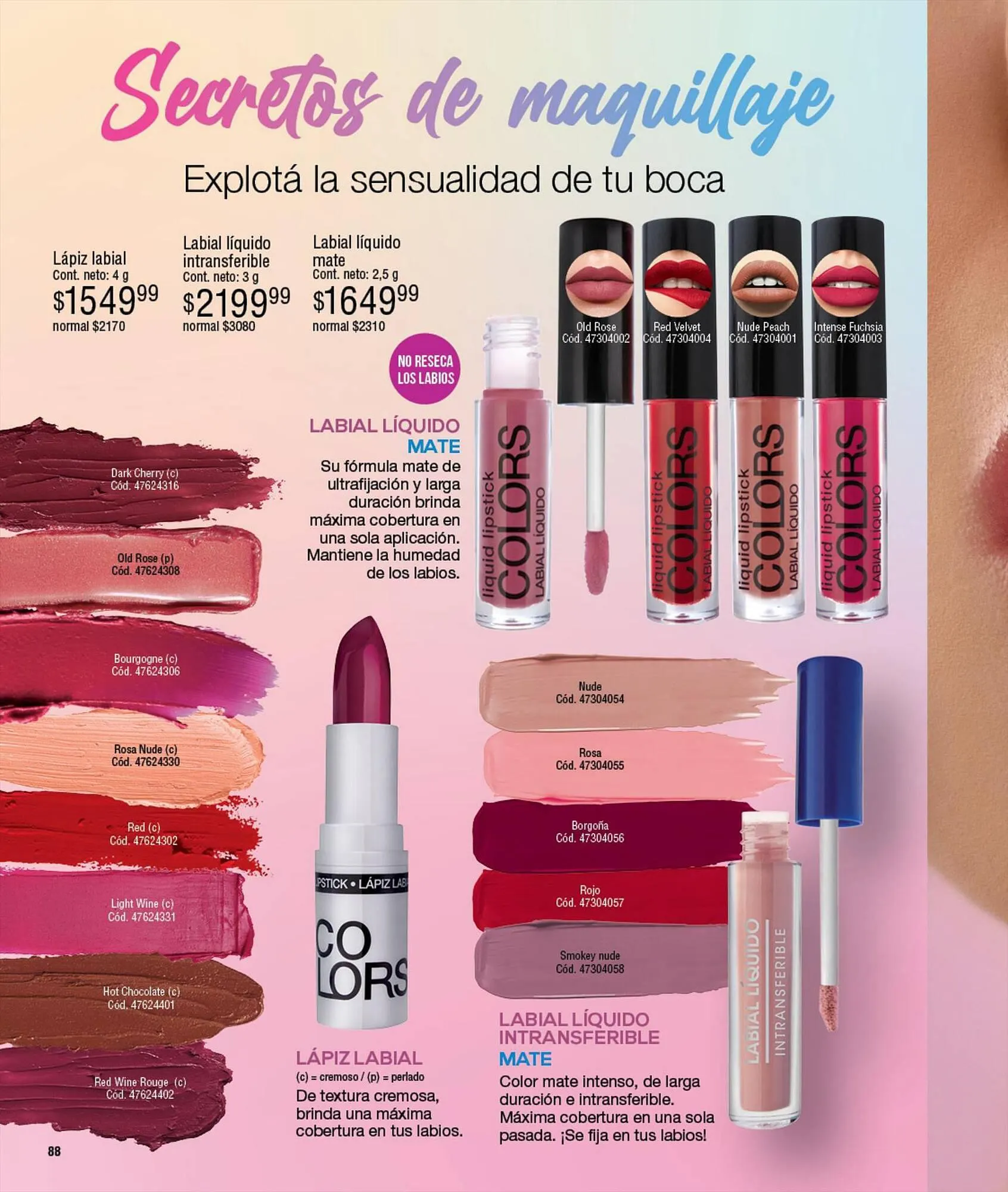 Ofertas de Catálogo Millanel Cosmética 18 de septiembre al 15 de octubre 2023 - Página 88 del catálogo