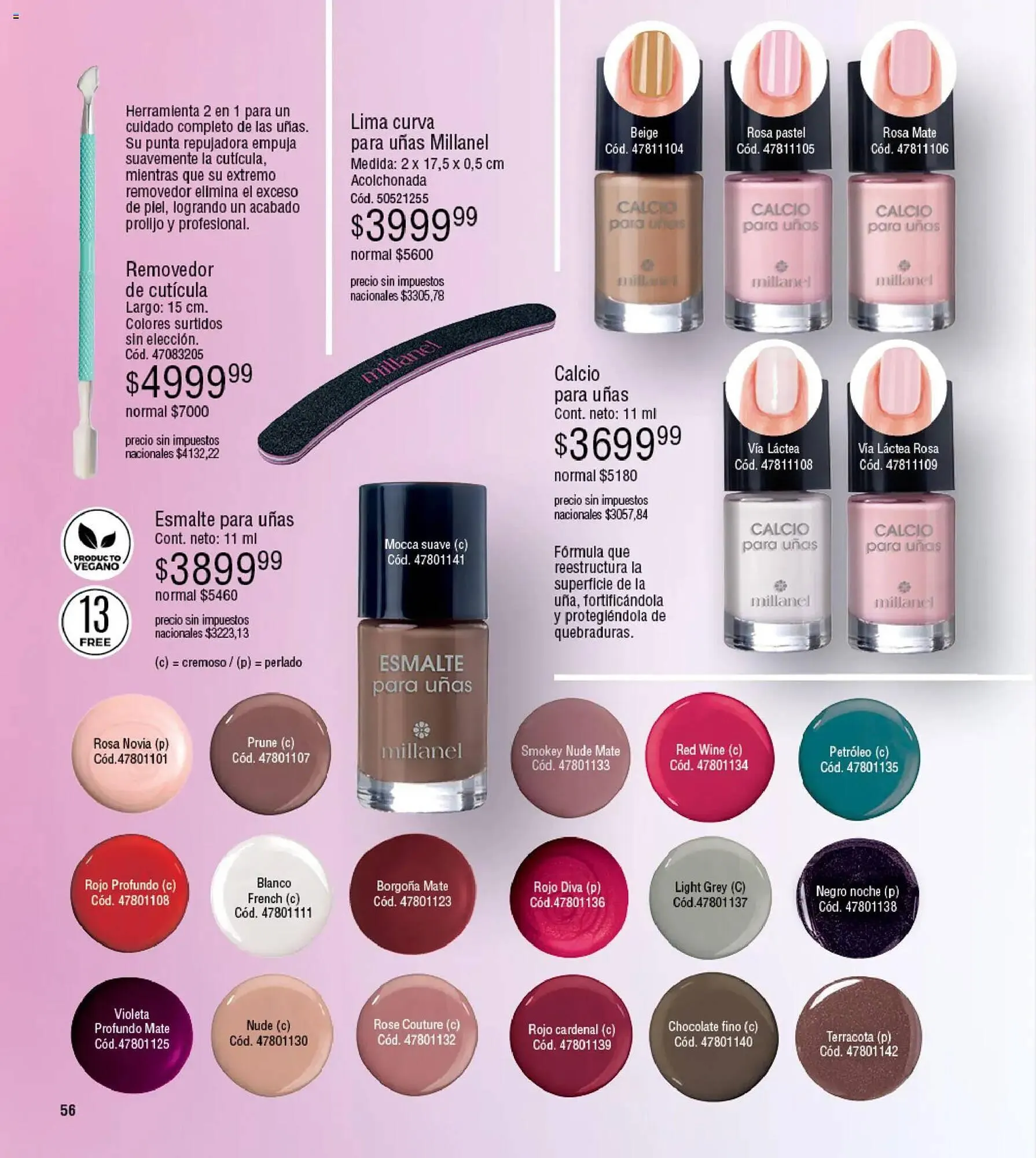 Ofertas de Catálogo Millanel Cosmética 27 de abril al 25 de mayo 2026 - Página 56 del catálogo