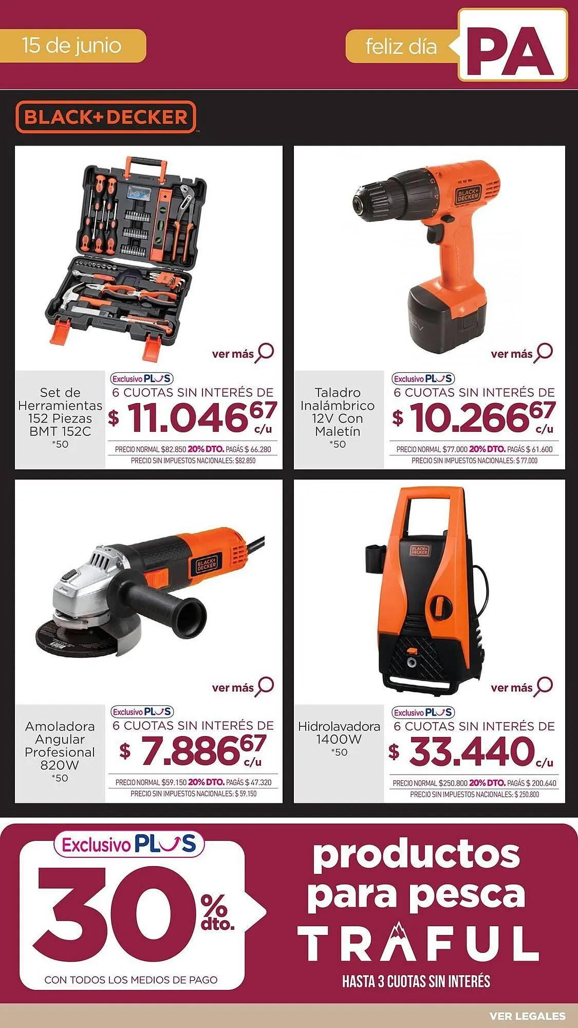 Ofertas de Catálogo La Anonima 15 de junio al 15 de junio 2025 - Página 10 del catálogo