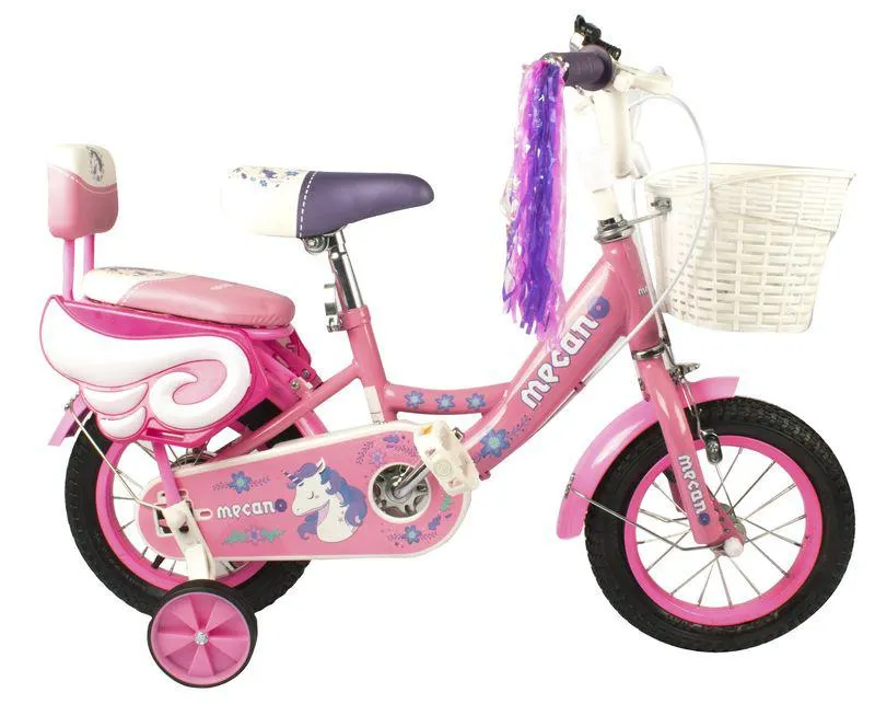 Bicicleta Mecano Unicornio Rodado 12