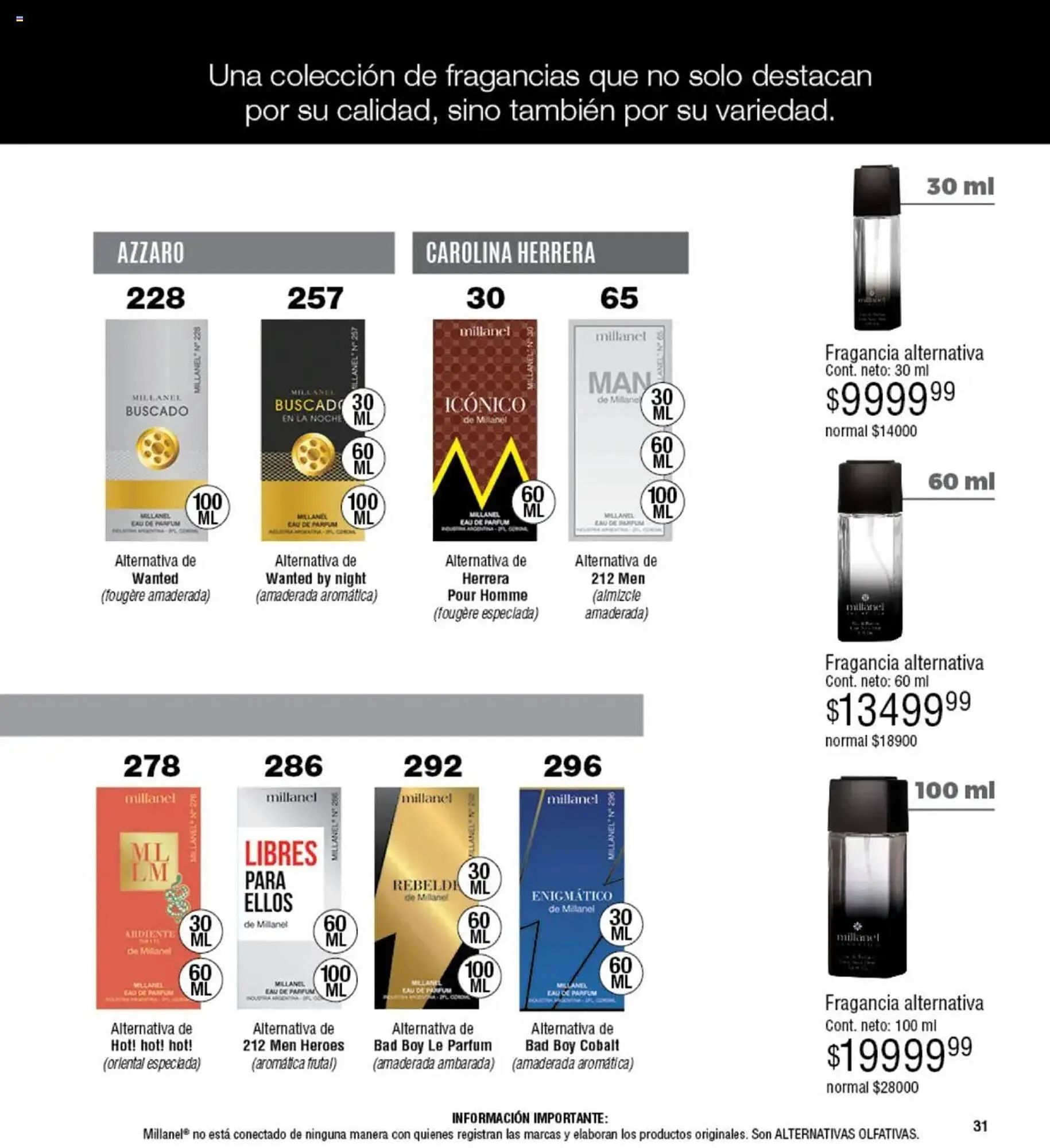 Ofertas de Catálogo Millanel Cosmética 21 de julio al 18 de agosto 2025 - Página 31 del catálogo