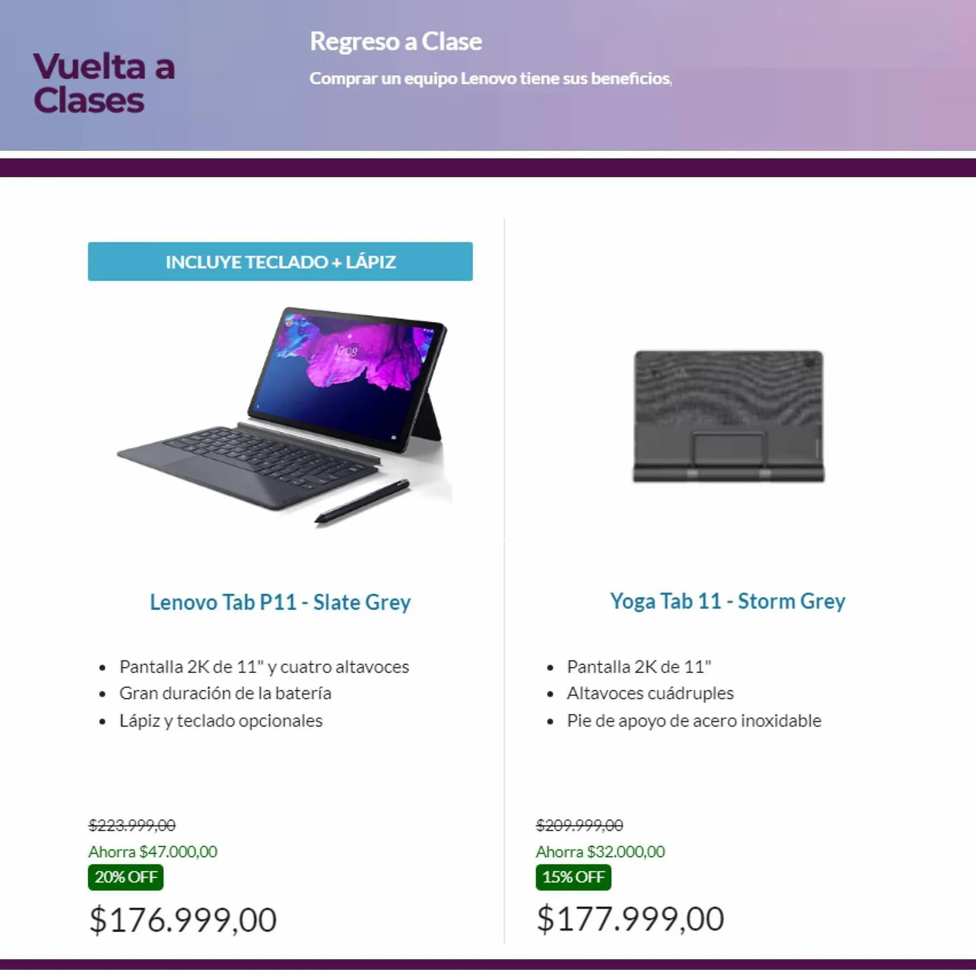 Ofertas de Catálogo Lenovo 24 de julio al 31 de julio 2023 - Página 8 del catálogo