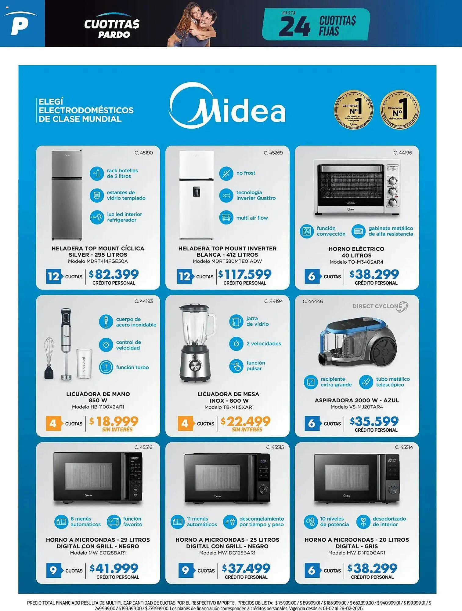 Ofertas de Catálogo Pardo Hogar 1 de febrero al 1 de marzo 2026 - Página 8 del catálogo