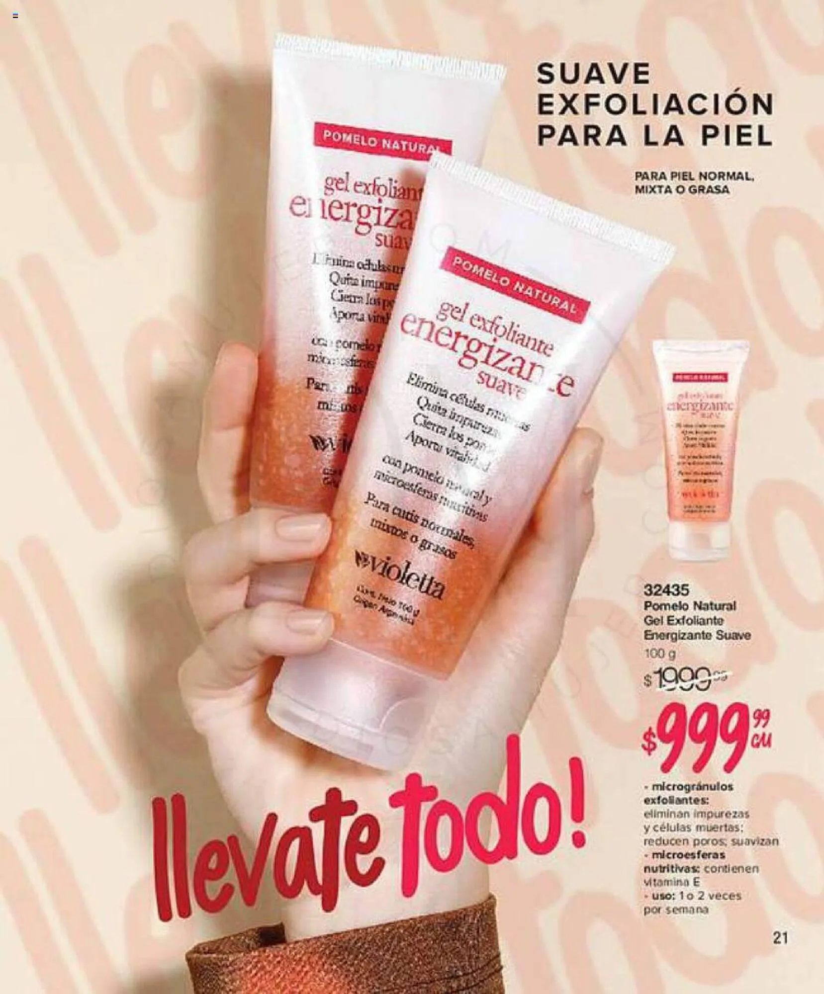 Ofertas de Catálogo Violetta Cosméticos 27 de julio al 16 de agosto 2023 - Página 21 del catálogo