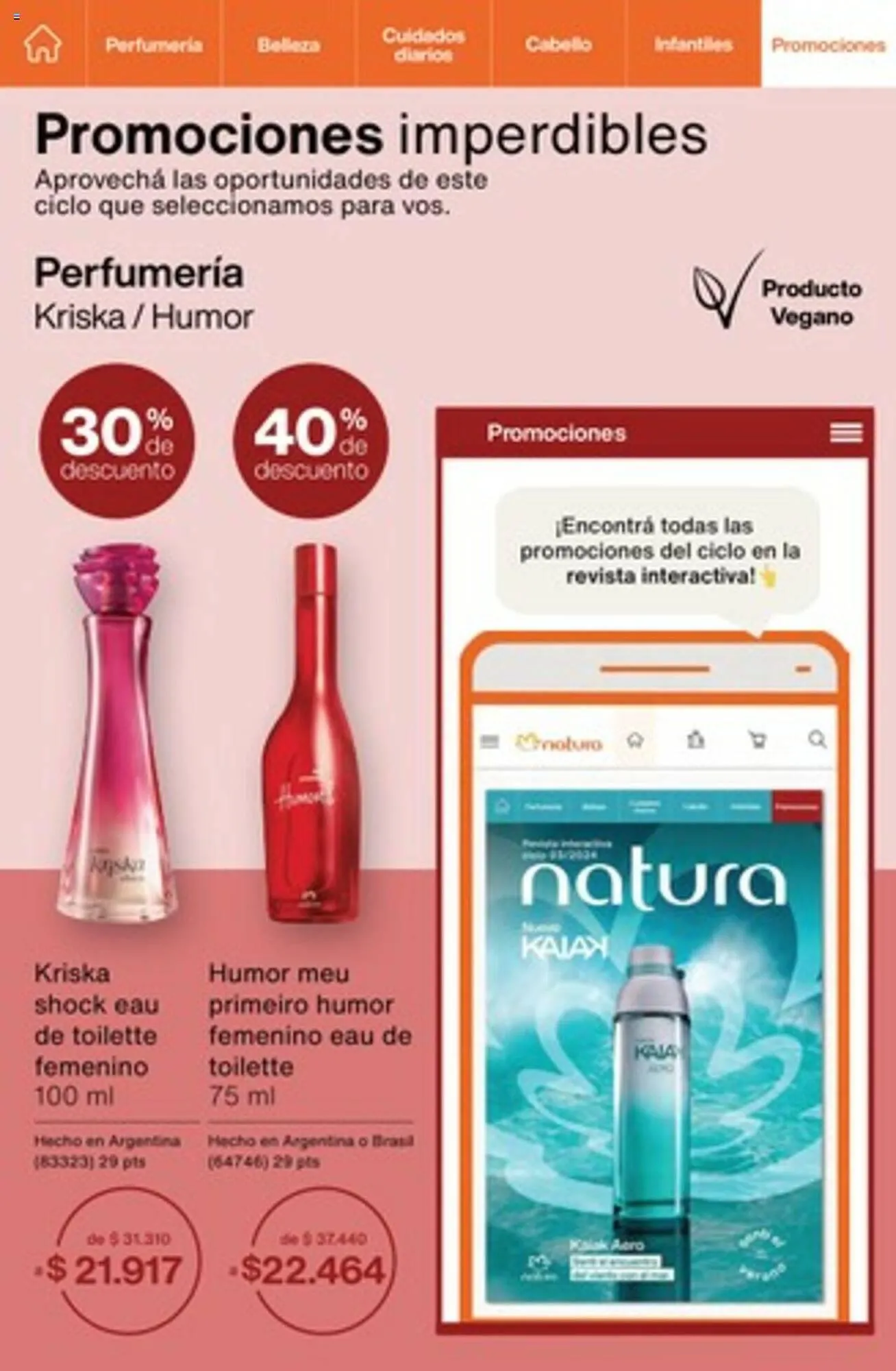 Ofertas de Catálogo Natura 15 de febrero al 28 de febrero 2024 - Página 158 del catálogo