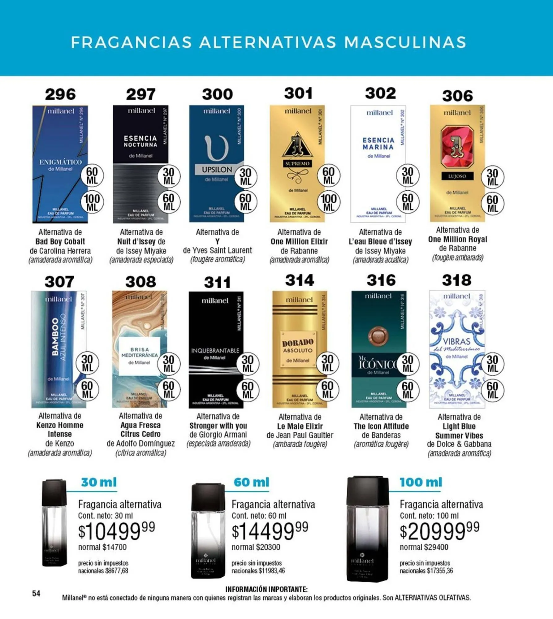 Ofertas de Catálogo Millanel Cosmética 2 de febrero al 1 de marzo 2026 - Página 54 del catálogo