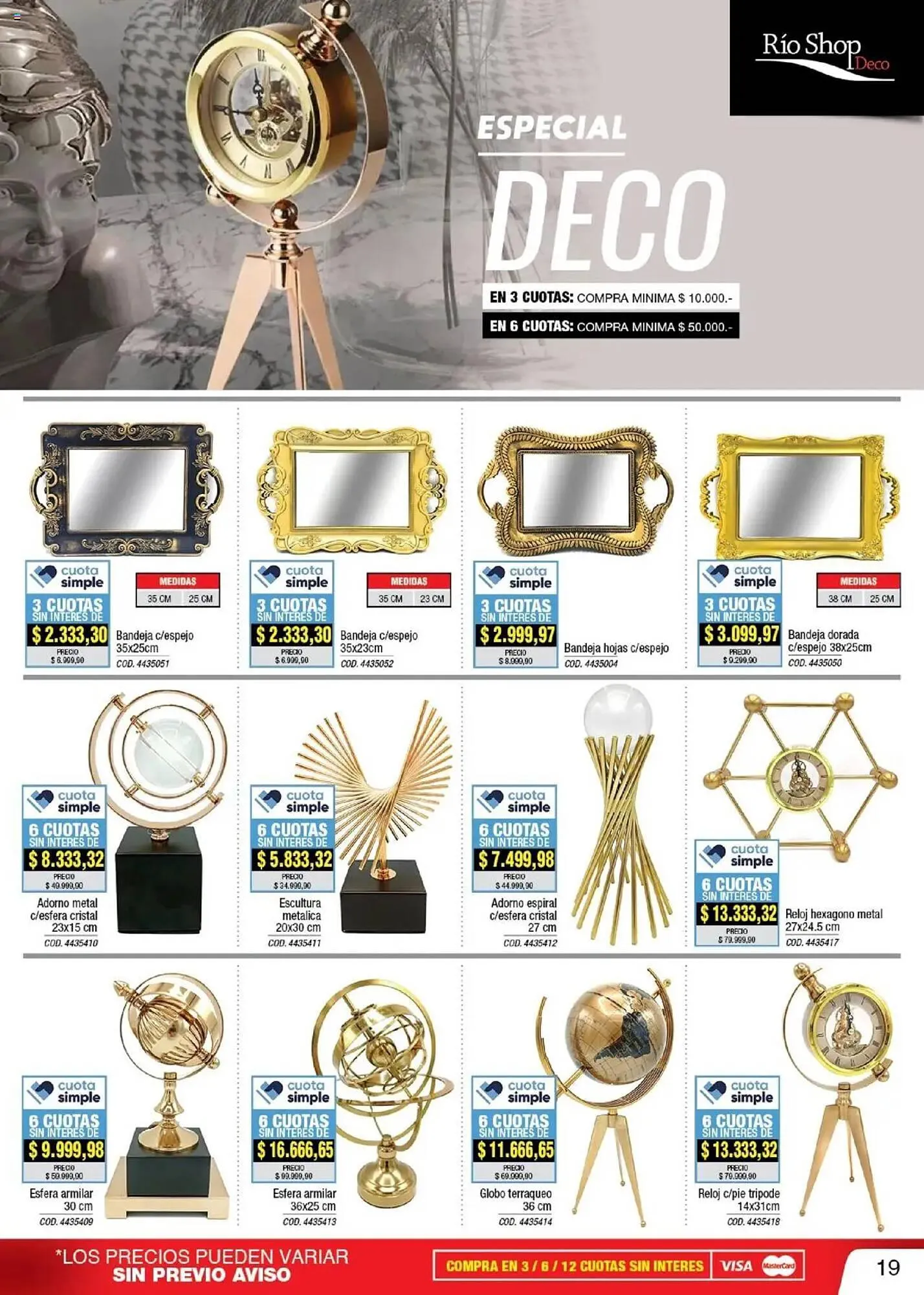 Ofertas de Catálogo Rio Shop Deco 20 de marzo al 30 de abril 2025 - Página 19 del catálogo