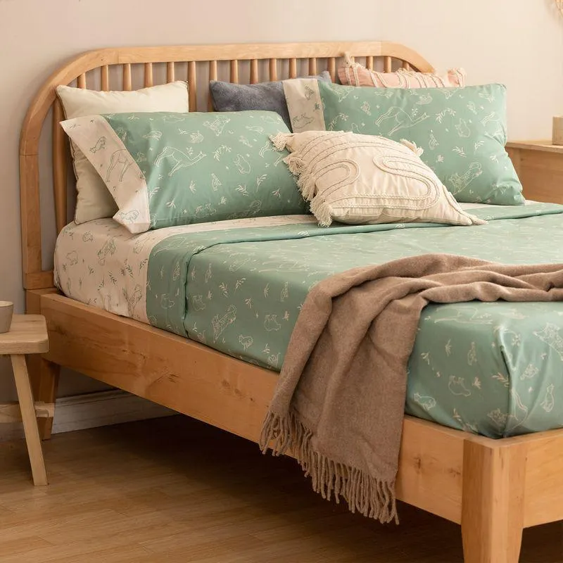 Juego de Sábanas Extra Queen Tierra Autóctona