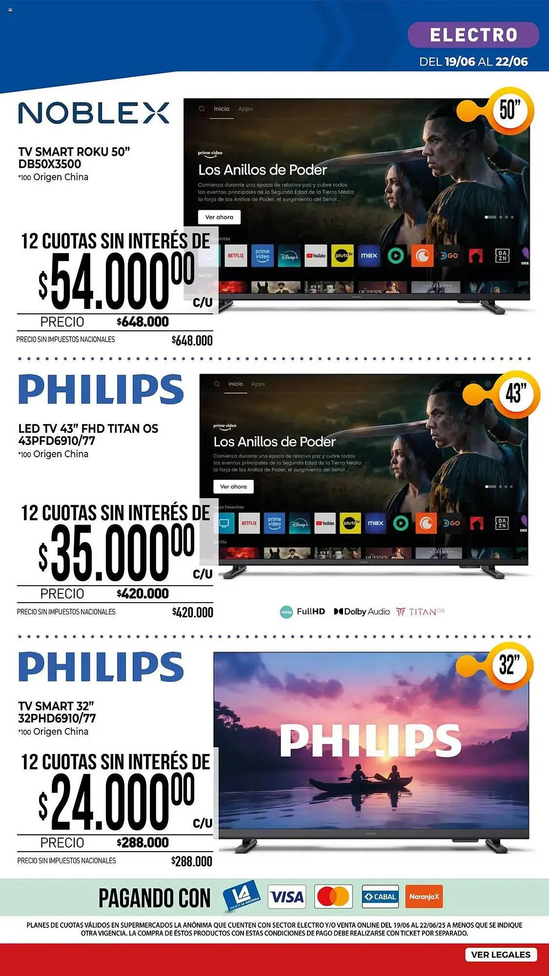 Ofertas de Catálogo La Anonima 19 de junio al 30 de junio 2025 - Página 42 del catálogo