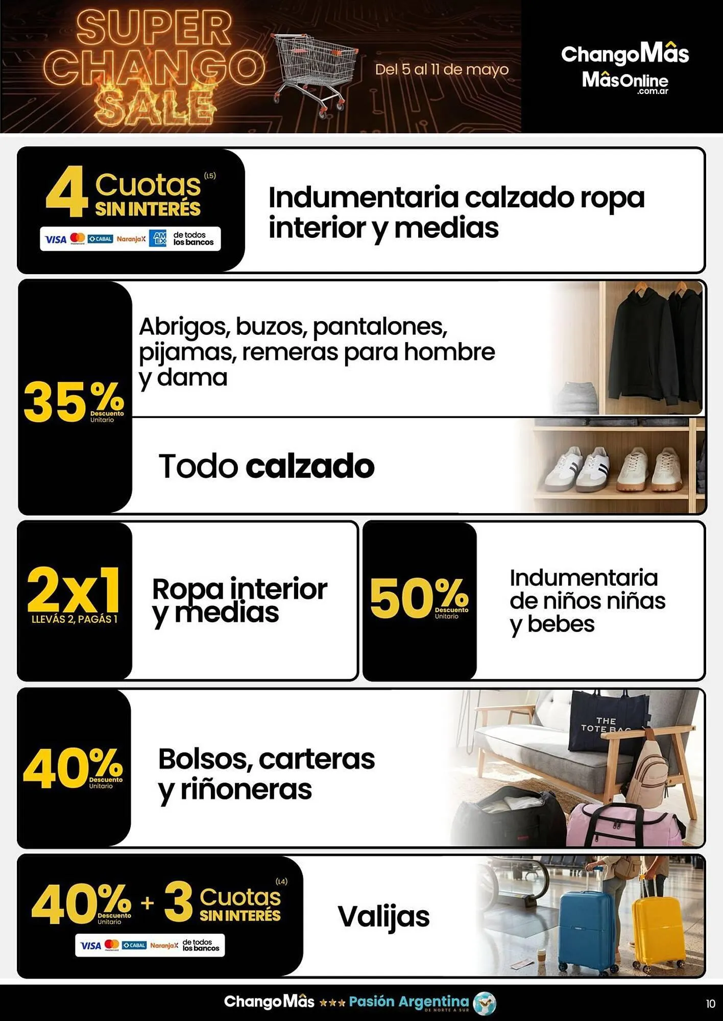 Ofertas de Catálogo Changomas 5 de mayo al 11 de mayo 2026 - Página 10 del catálogo
