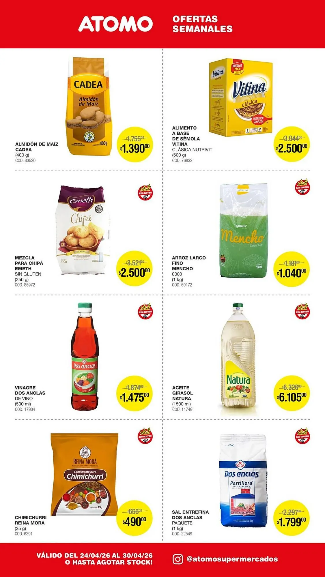 Ofertas de Catálogo Atomo Conviene 24 de abril al 30 de abril 2026 - Página 9 del catálogo