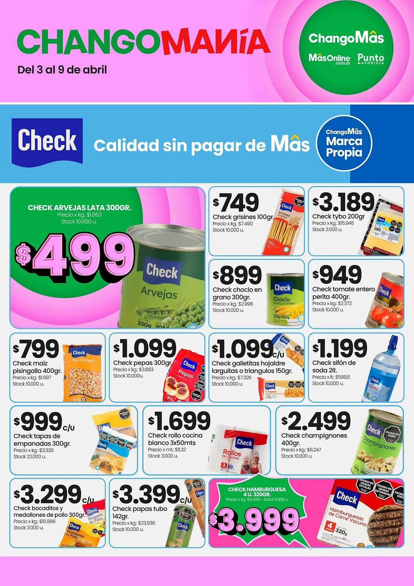 Ofertas de Catálogo Changomas 3 de abril al 9 de abril 2025 - Página 8 del catálogo