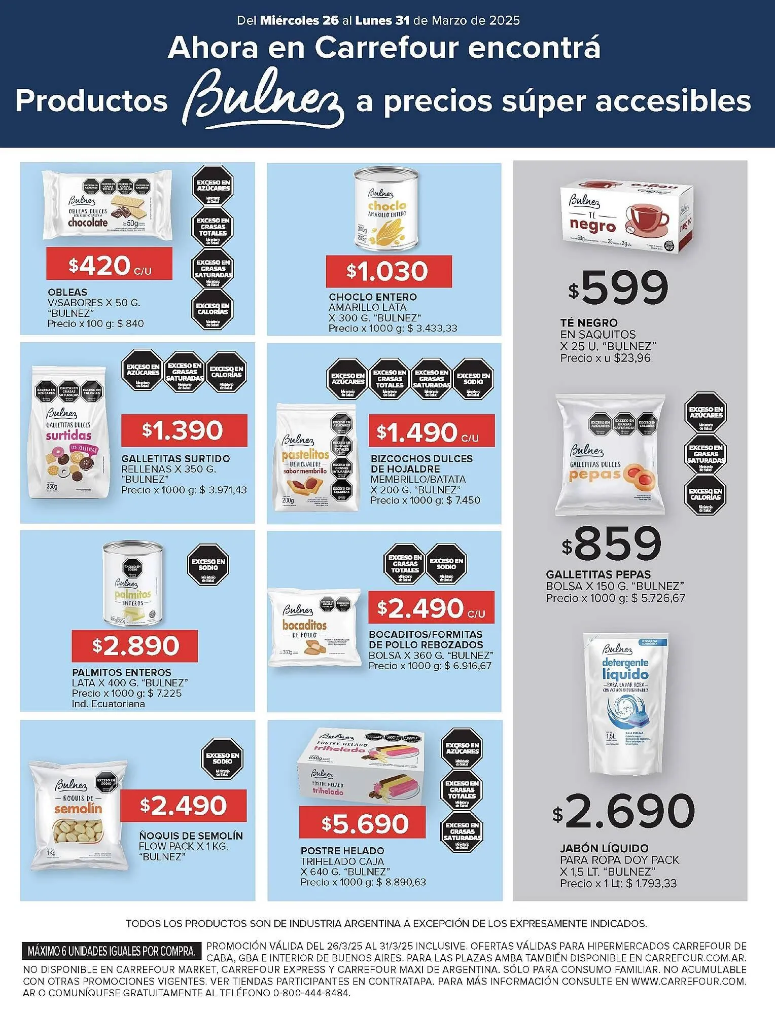 Ofertas de Catálogo Carrefour 26 de marzo al 31 de marzo 2025 - Página 11 del catálogo