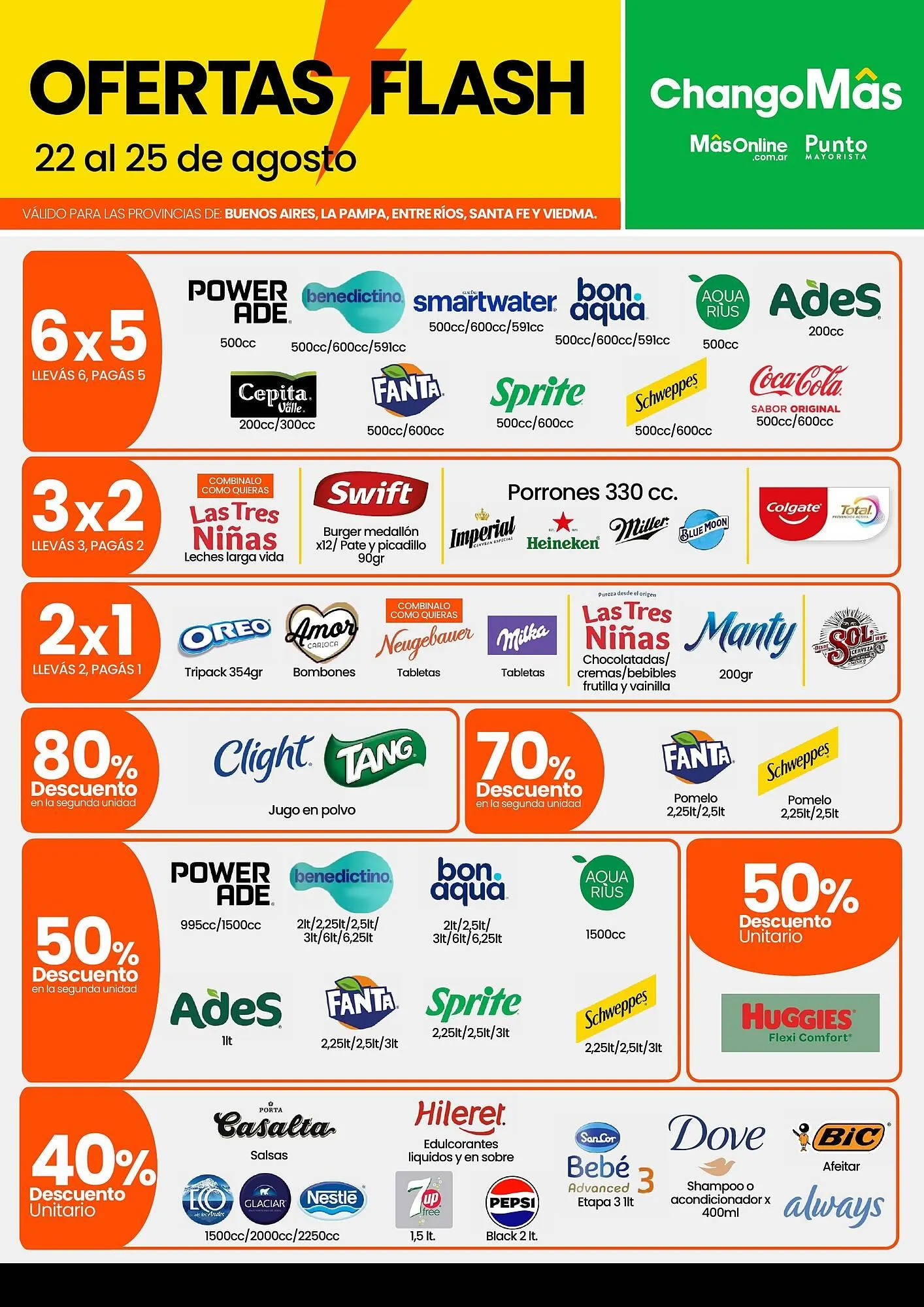 Ofertas de Catálogo Changomas 22 de agosto al 25 de agosto 2025 - Página 2 del catálogo