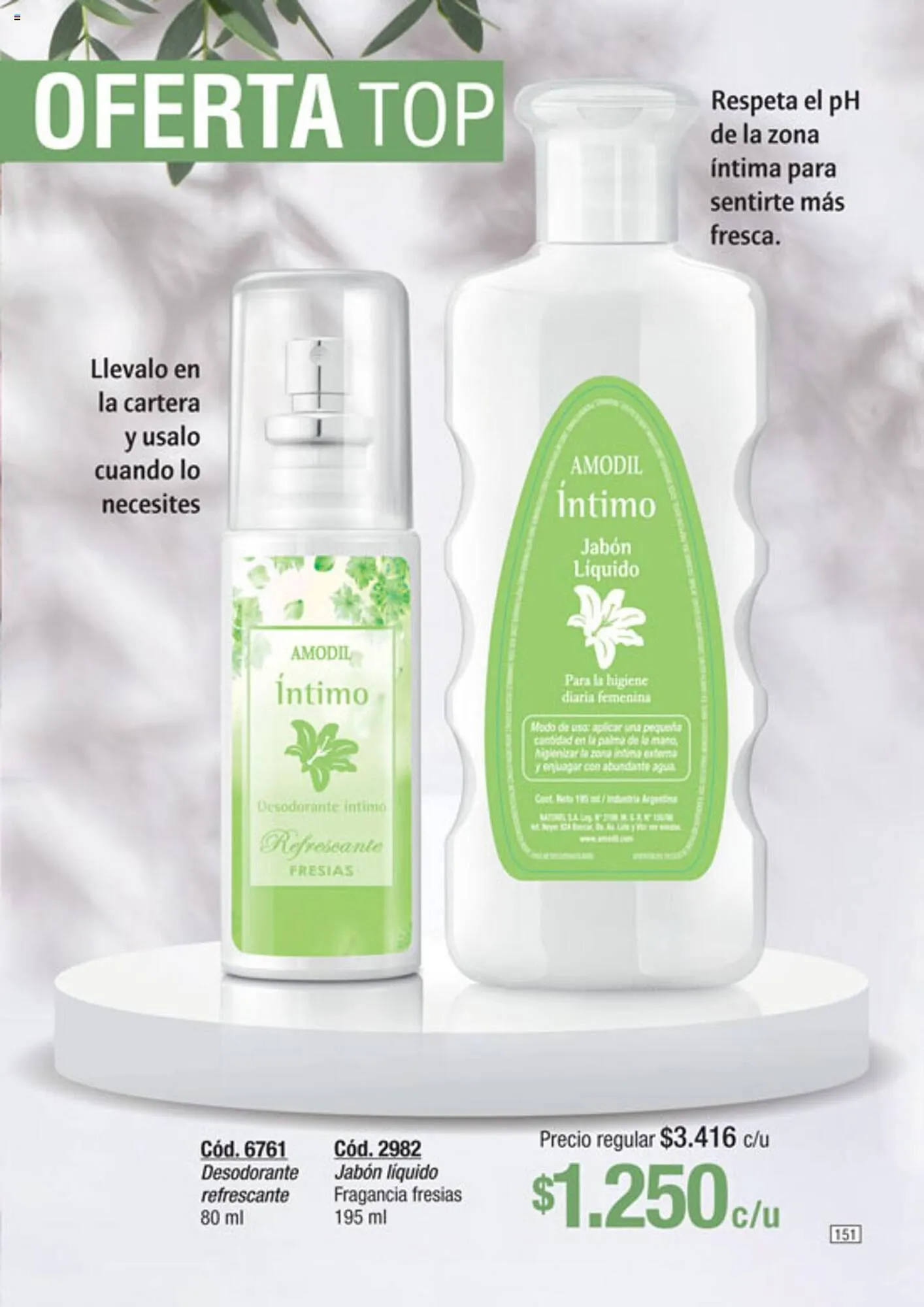 Ofertas de Catálogo Amodil 20 de septiembre al 3 de octubre 2023 - Página 151 del catálogo