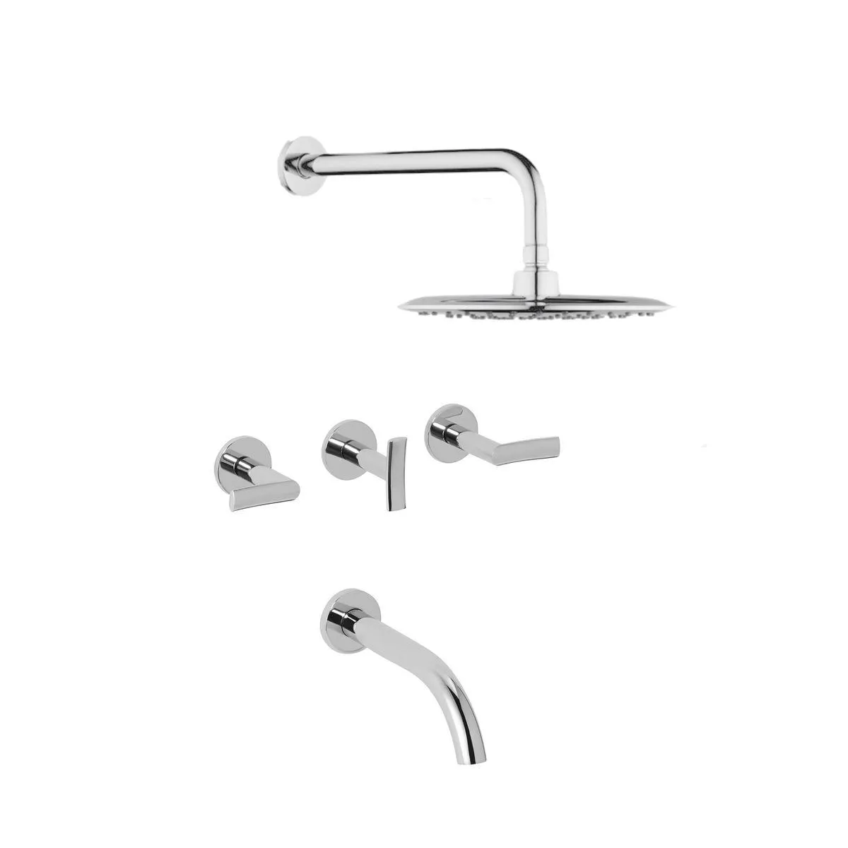 Juego Para Bañera Embutido Con Transferencia Mind Piazza