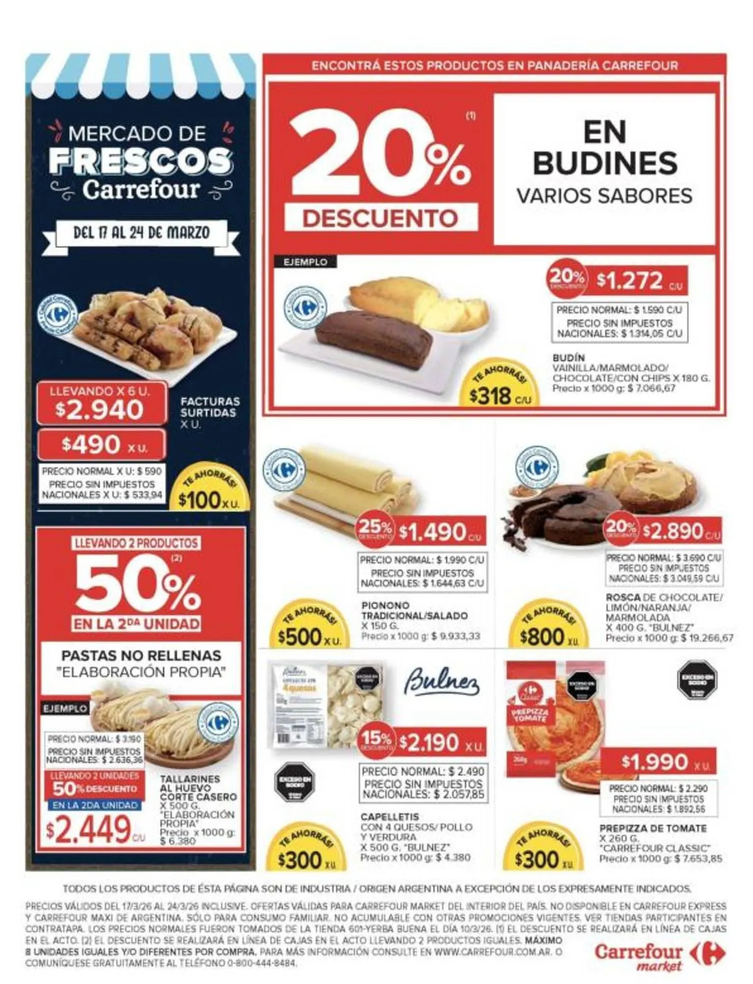 Ofertas de Folleto Carrefour Market 17 de marzo al 25 de marzo 2026 - Página 6 del catálogo