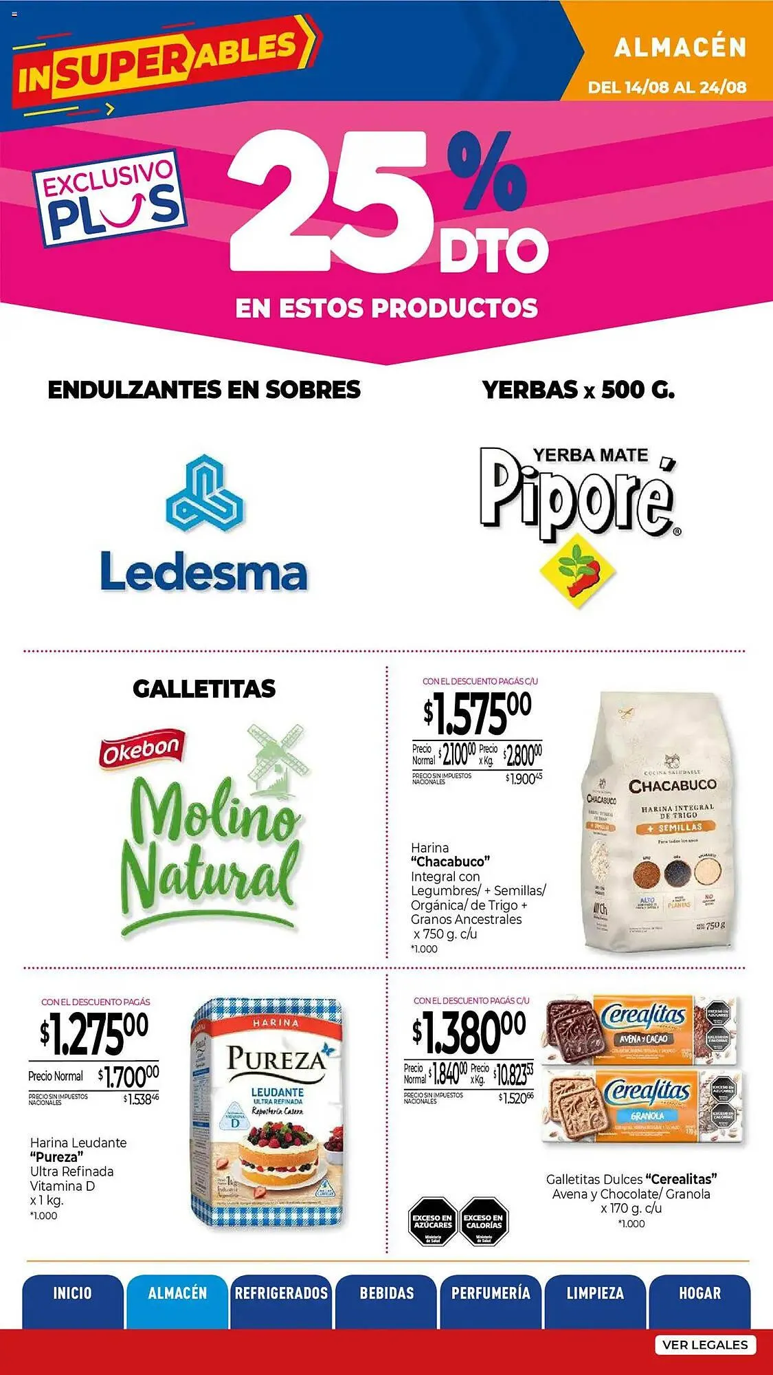 Ofertas de Catálogo La Anonima 14 de agosto al 25 de agosto 2025 - Página 10 del catálogo