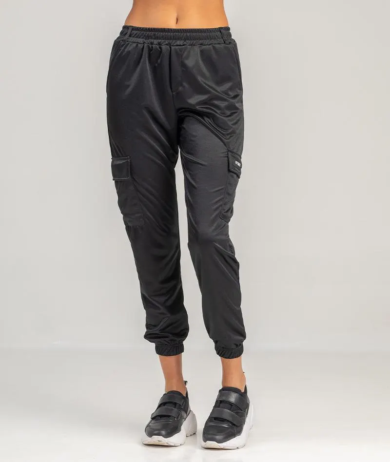 Jogger cargo de acetato