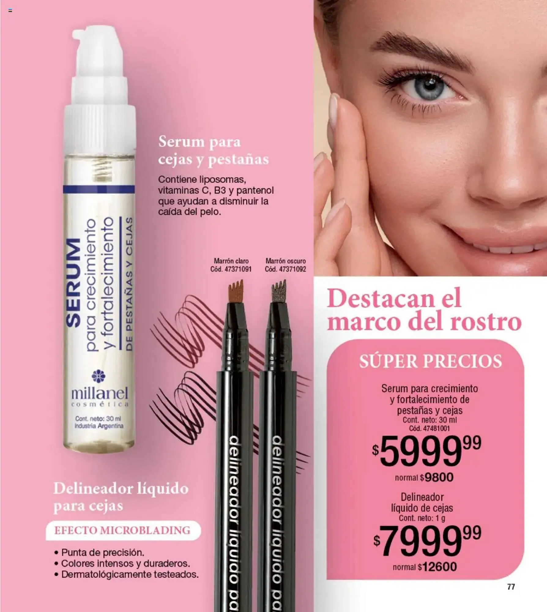 Ofertas de Catálogo Millanel Cosmética 28 de abril al 25 de mayo 2025 - Página 77 del catálogo
