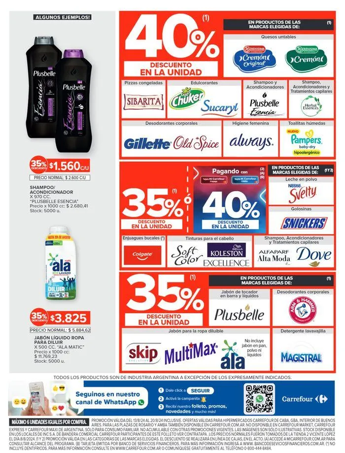 Ofertas de Catálogo Folleto Semanal Hiper 13 de agosto al 20 de agosto 2024 - Página 20 del catálogo