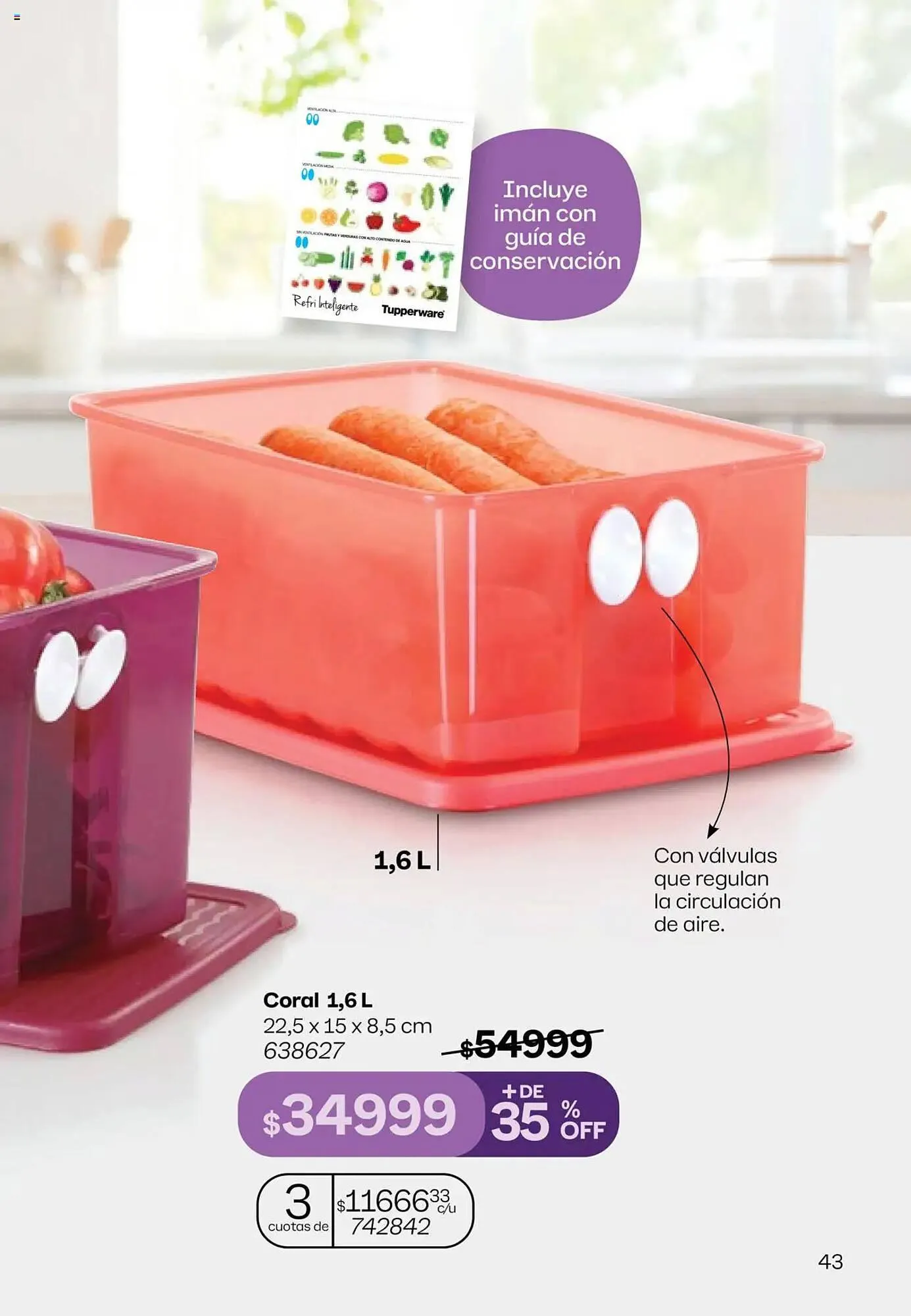 Ofertas de Catálogo Tupperware 9 de abril al 22 de abril 2025 - Página 43 del catálogo