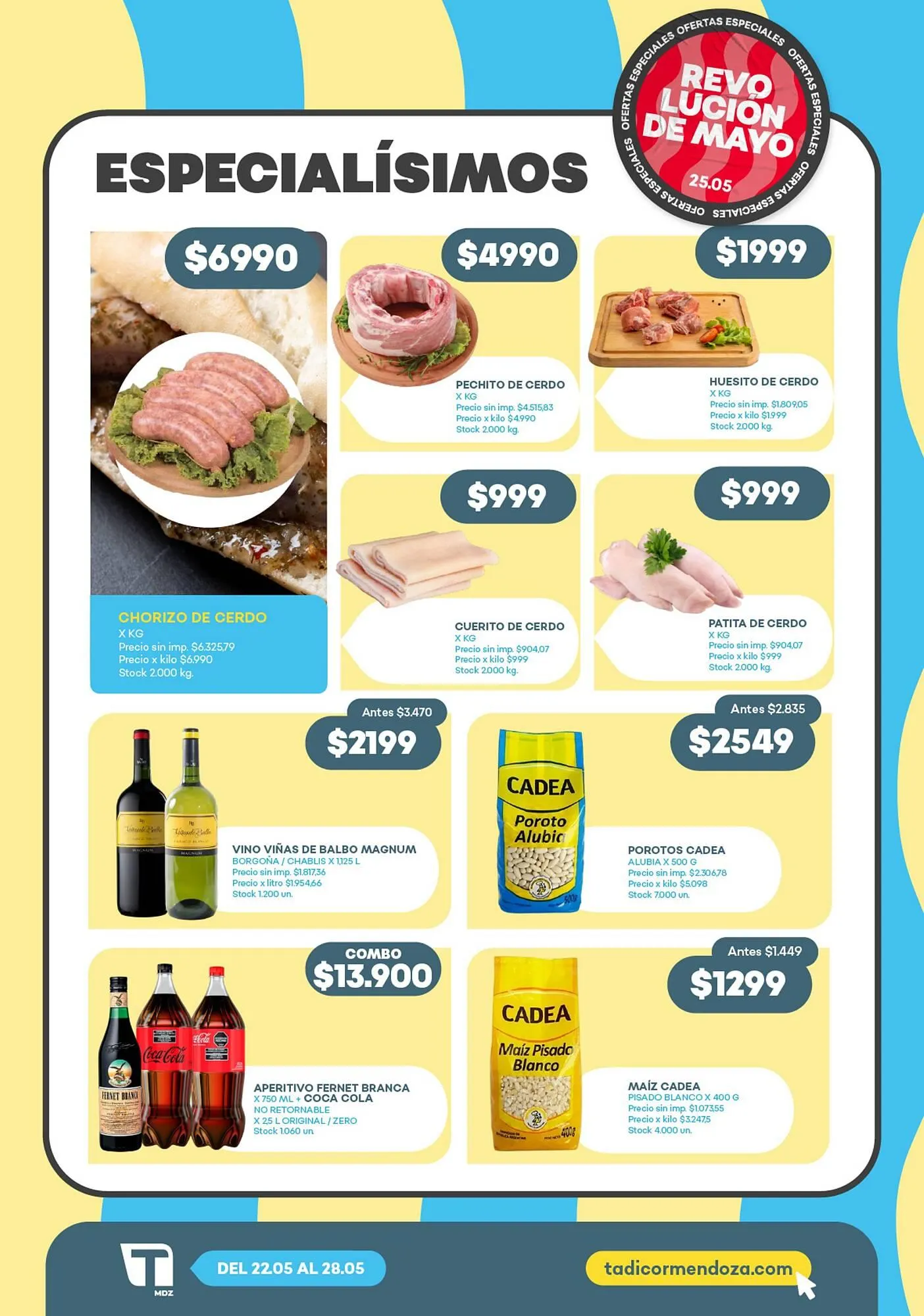 Ofertas de Catálogo Supermercados Tadicor 21 de mayo al 28 de mayo 2025 - Página 3 del catálogo