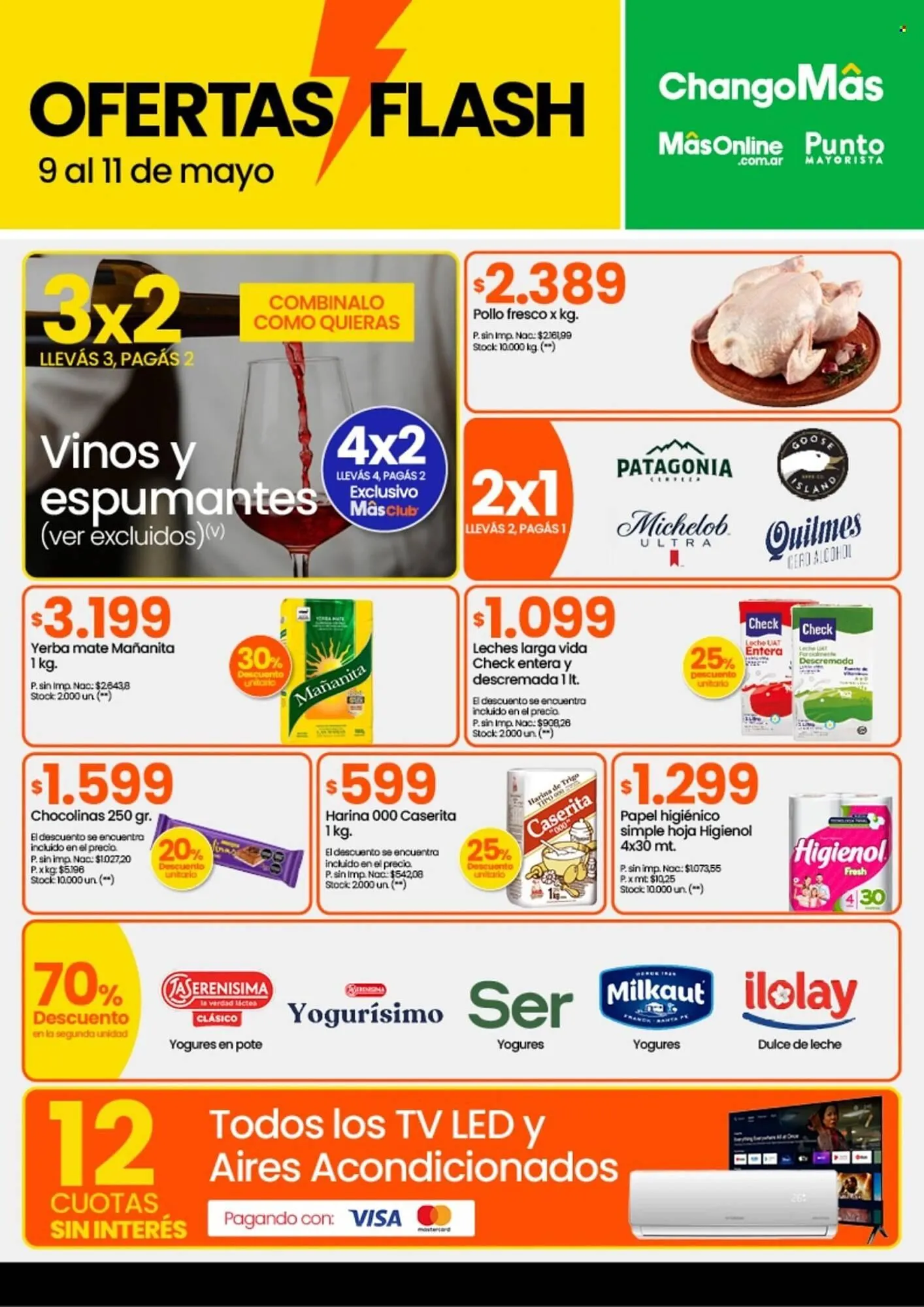 Ofertas de Catálogo Changomas 9 de mayo al 11 de mayo 2025 - Página 1 del catálogo