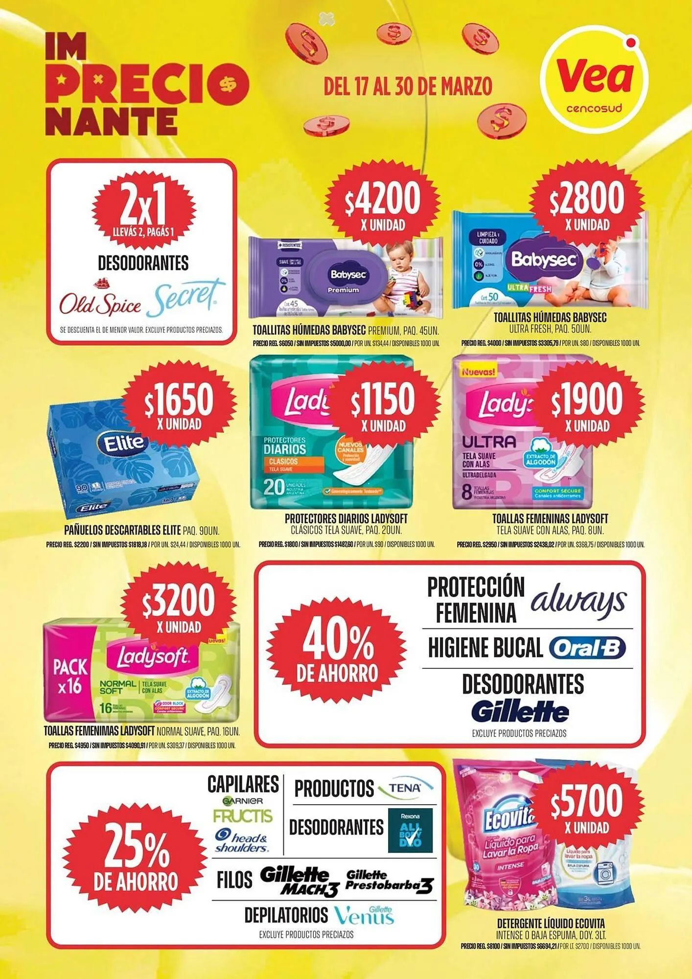 Ofertas de Catálogo Supermercados Vea 17 de marzo al 30 de marzo 2026 - Página 6 del catálogo