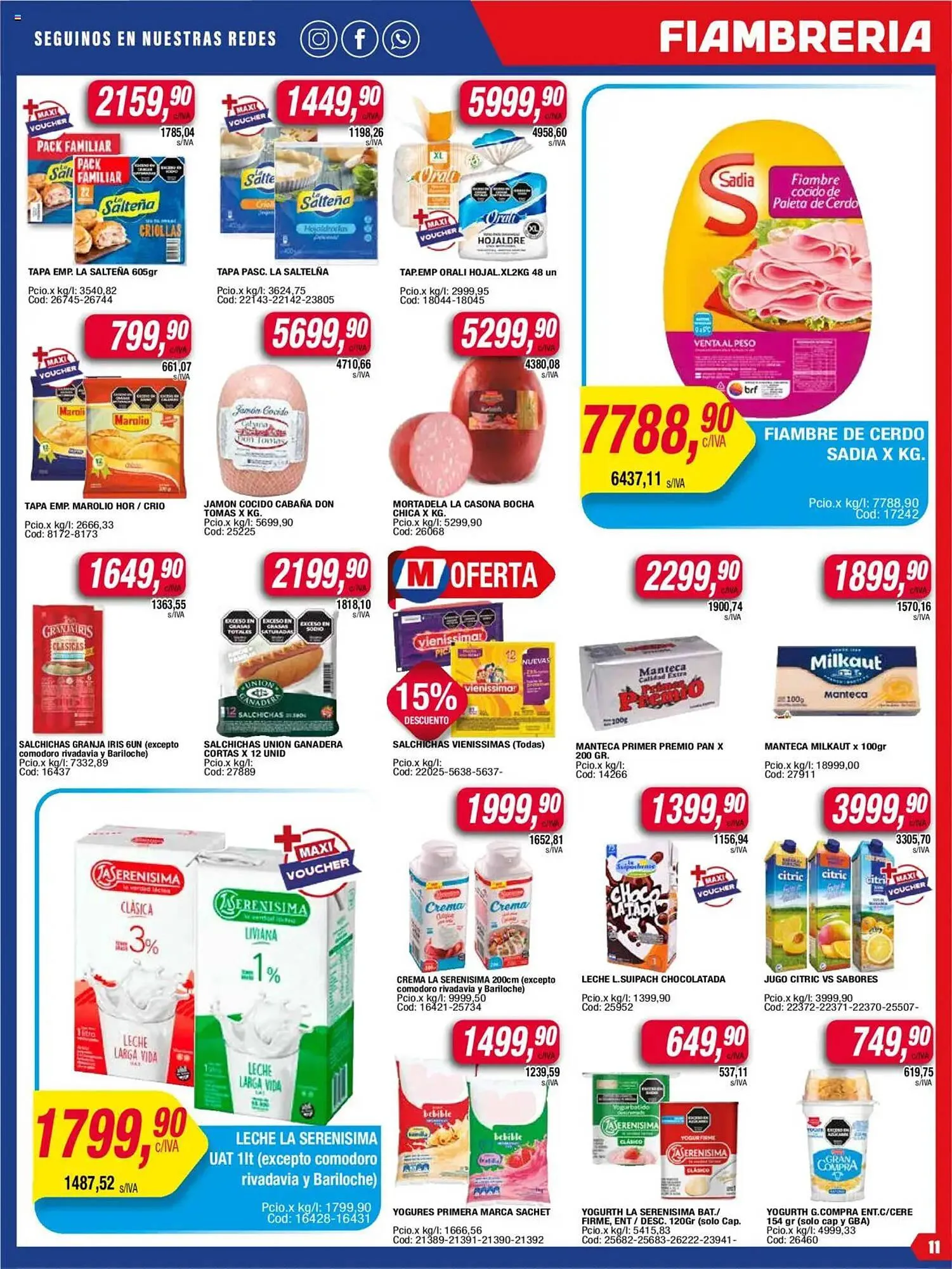 Ofertas de Catálogo Maxiconsumo 23 de junio al 30 de junio 2025 - Página 11 del catálogo