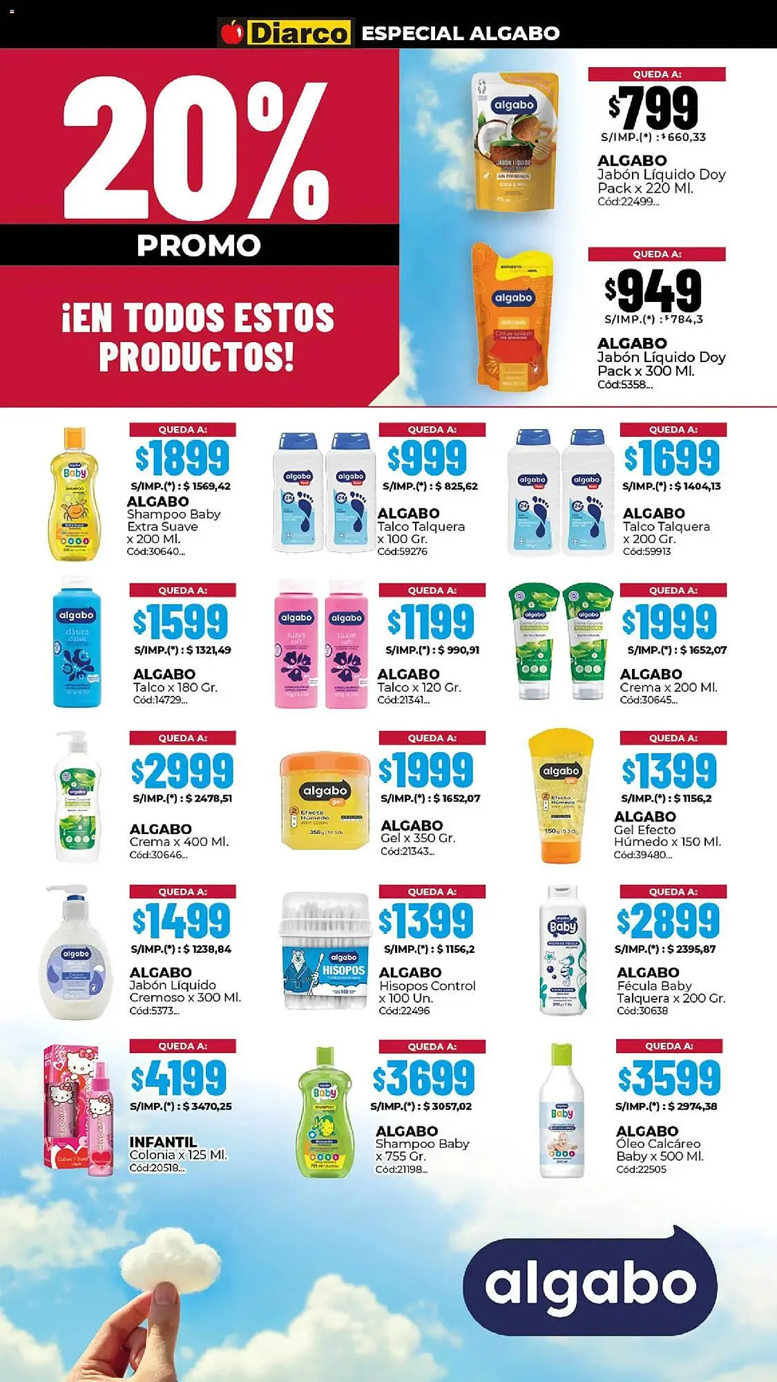 Ofertas de Catálogo Diarco 11 de mayo al 15 de mayo 2026 - Página 18 del catálogo