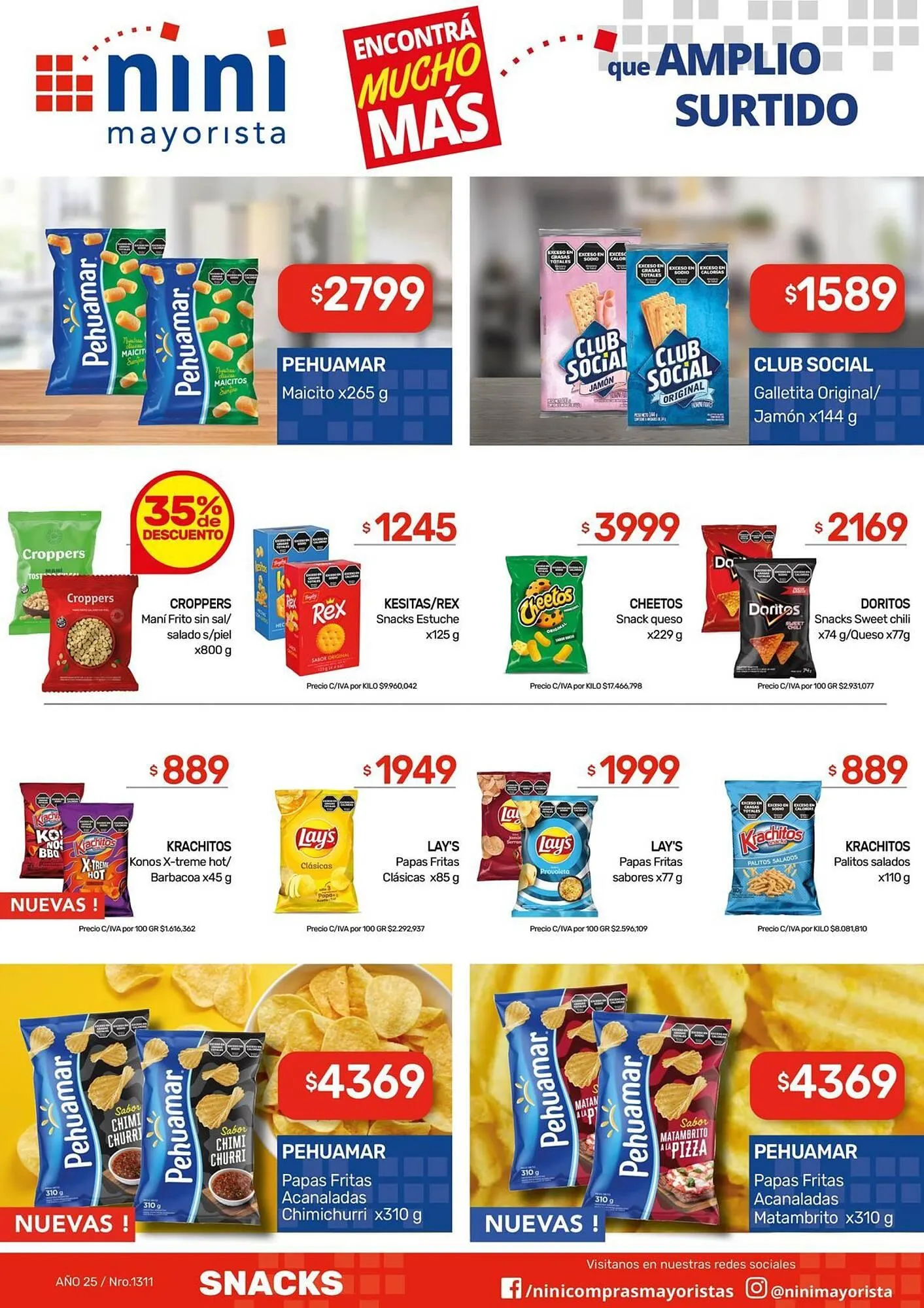 Ofertas de Catálogo Nini Mayorista 9 de junio al 15 de junio 2025 - Página 32 del catálogo