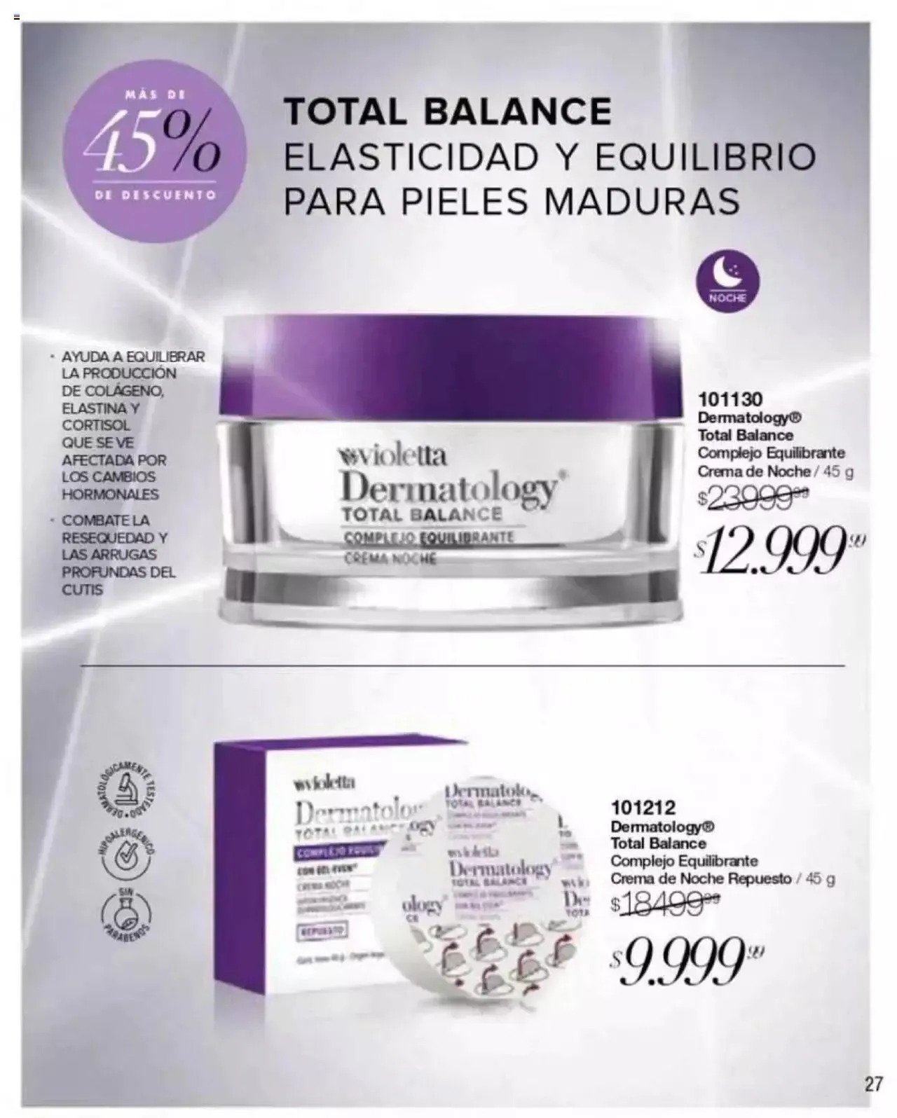 Ofertas de Violetta catálogo 4 de abril al 31 de diciembre 2024 - Página 27 del catálogo