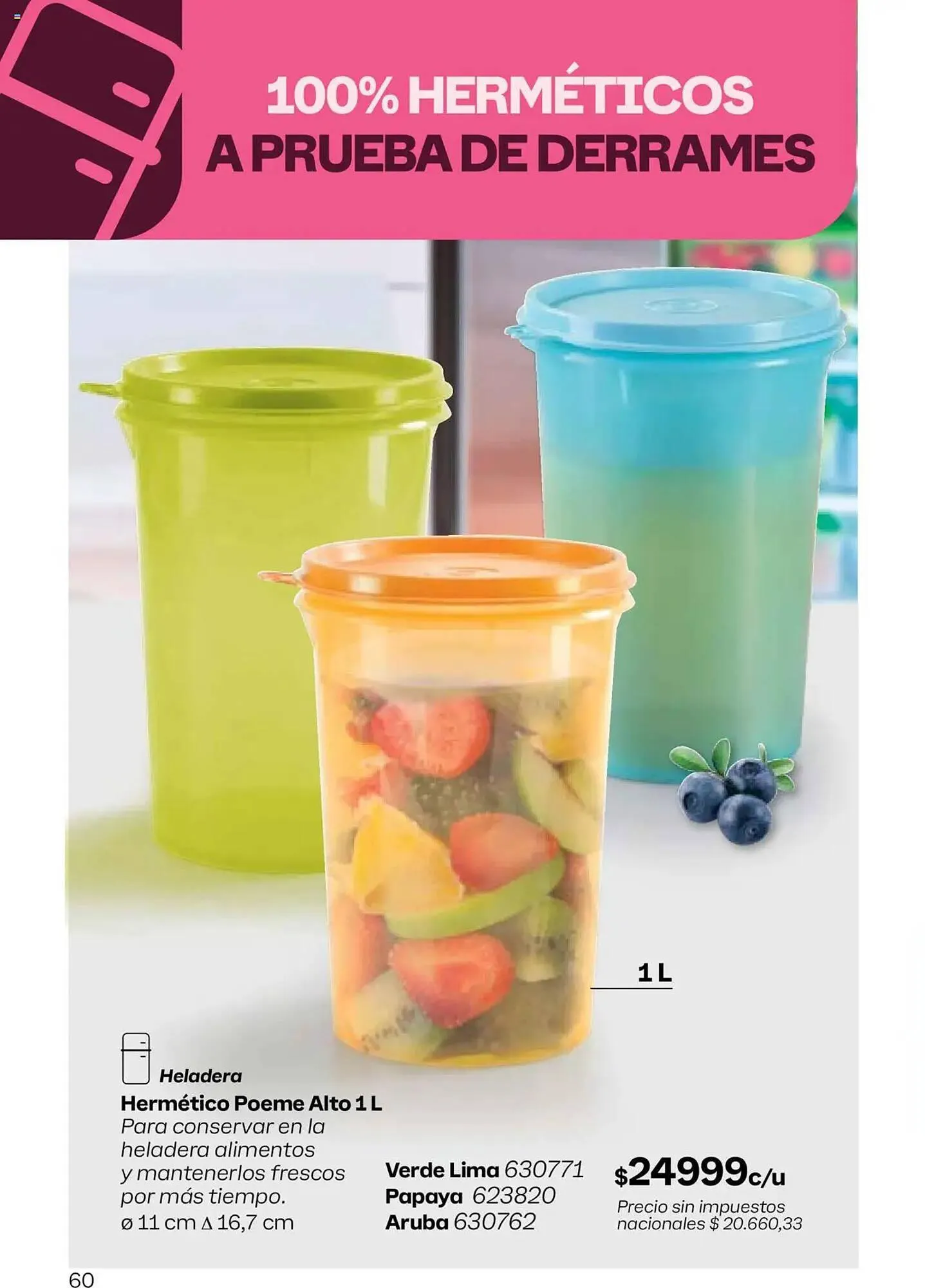 Ofertas de Catálogo Tupperware 11 de agosto al 25 de agosto 2025 - Página 61 del catálogo