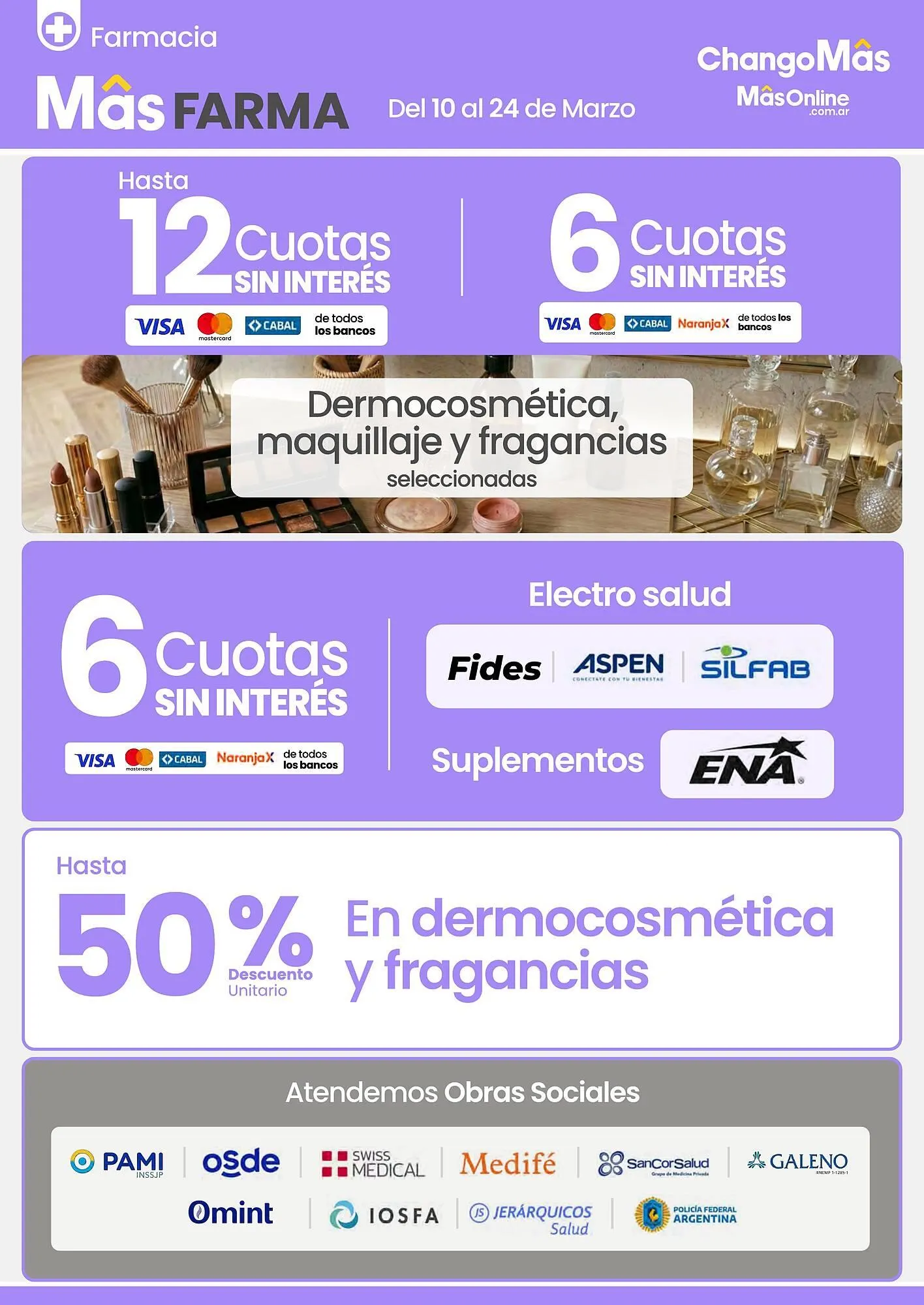 Ofertas de Catálogo Changomas 10 de marzo al 24 de marzo 2026 - Página 1 del catálogo